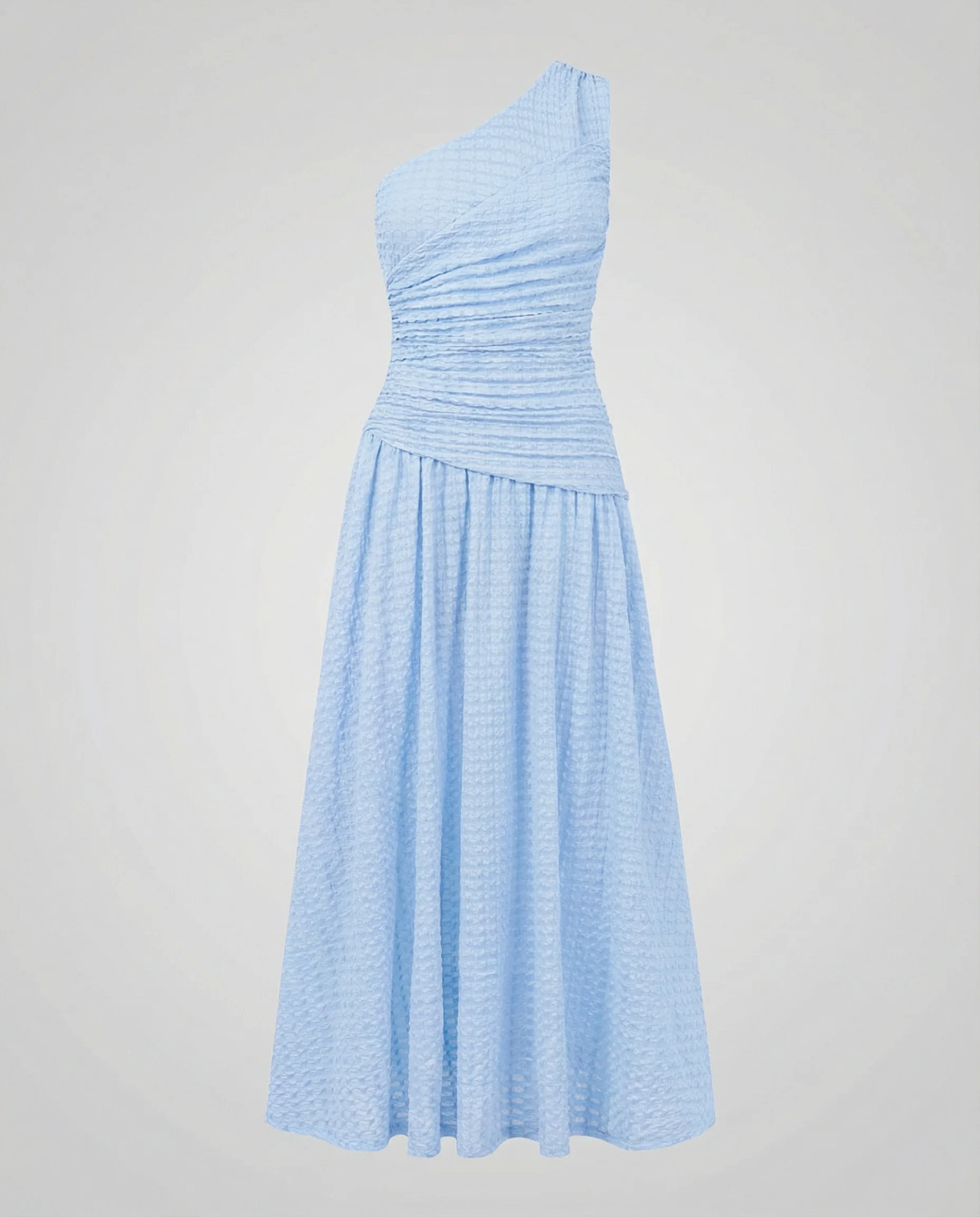 Damen Abendkleid One Shoulder Maxi - Image 5