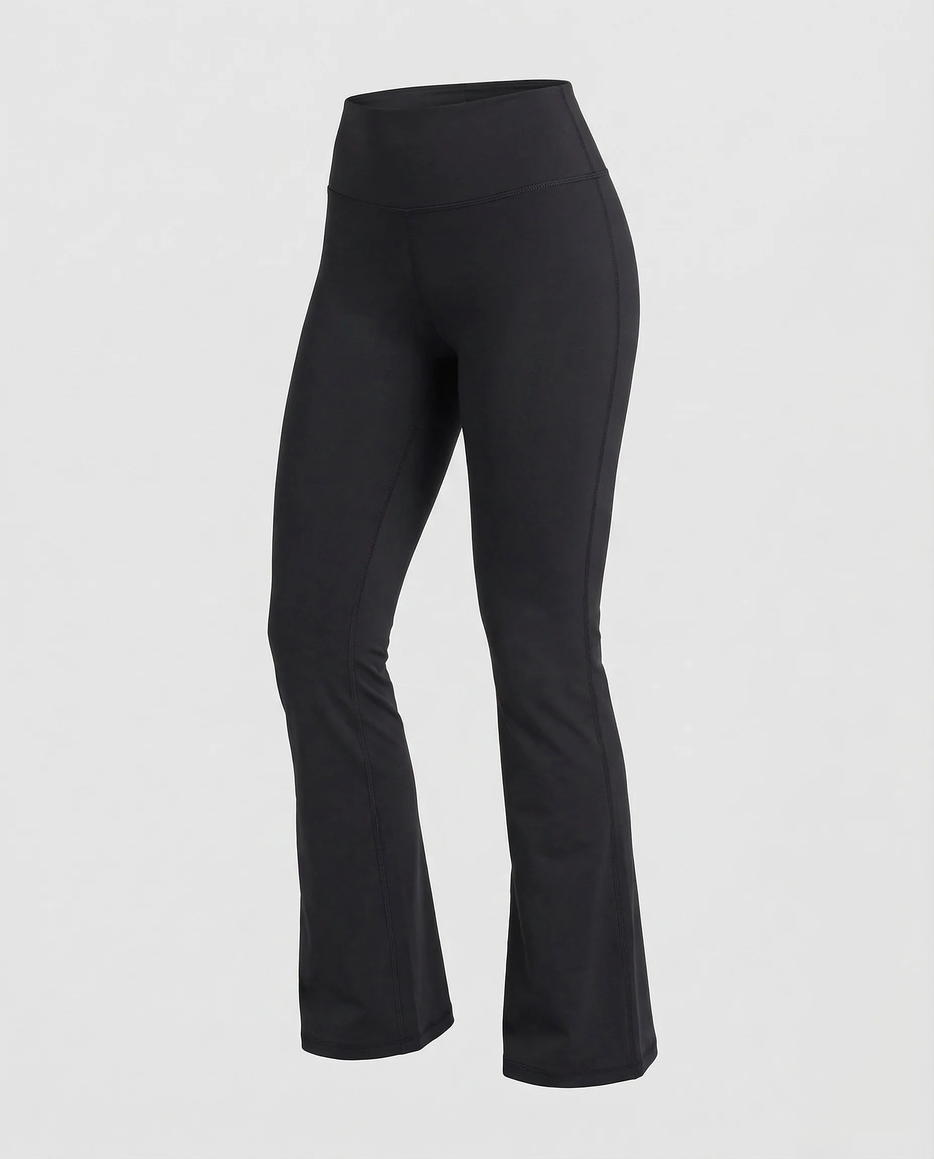 Damen Yoga Hose Schlag High Waist - Image 4
