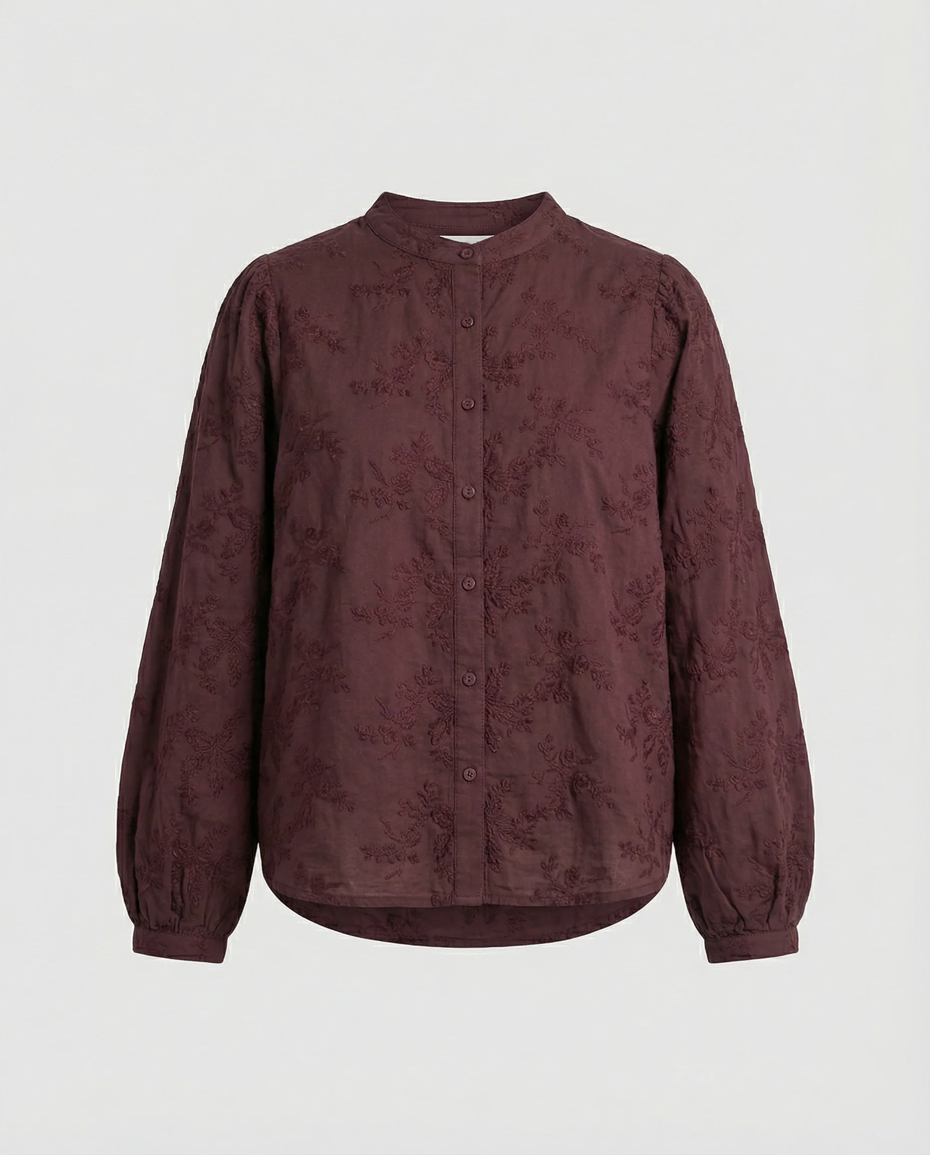 Bluse Damen Baumwolle Bestickt - Image 5