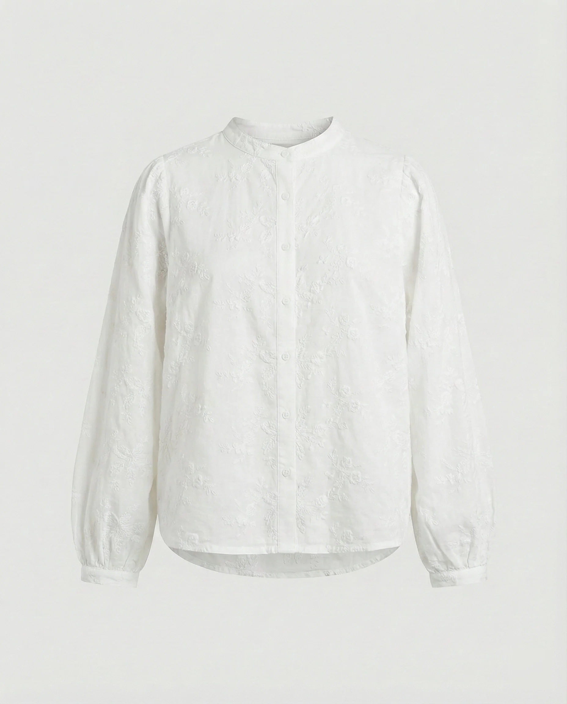 Bluse Damen Baumwolle Bestickt - Image 6