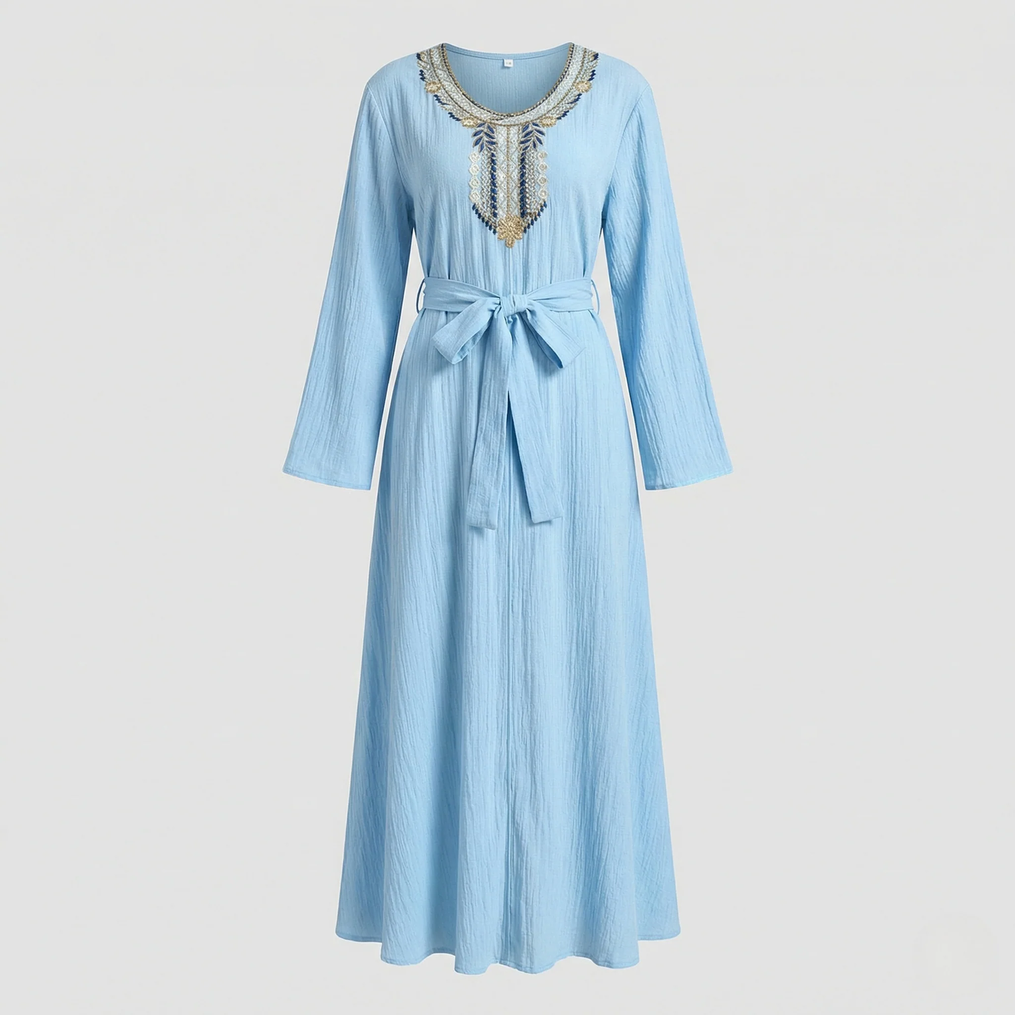 Blumenkleid Maxikleid Sommer mit Stickerei - Image 5