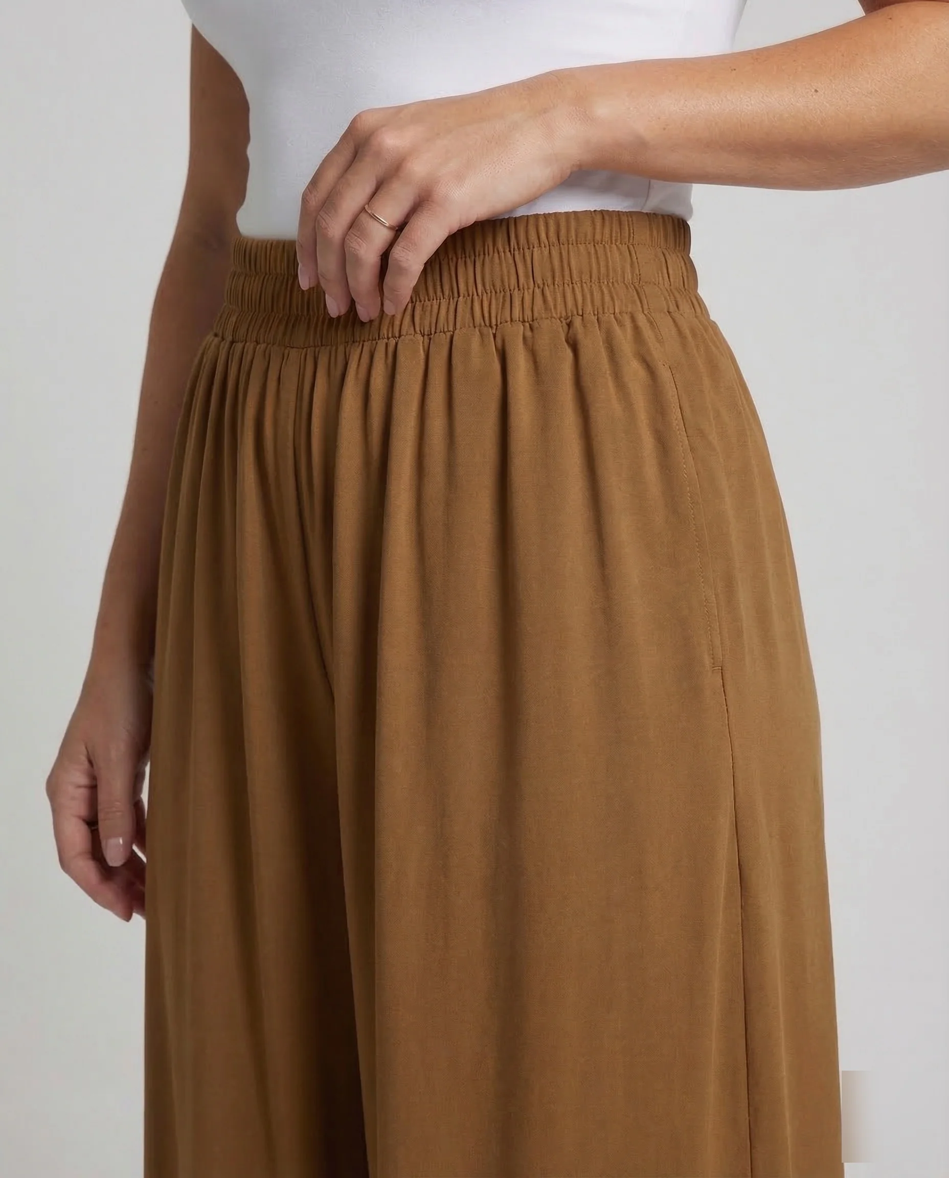 Damen Culotte Hose Viskose - Image 3