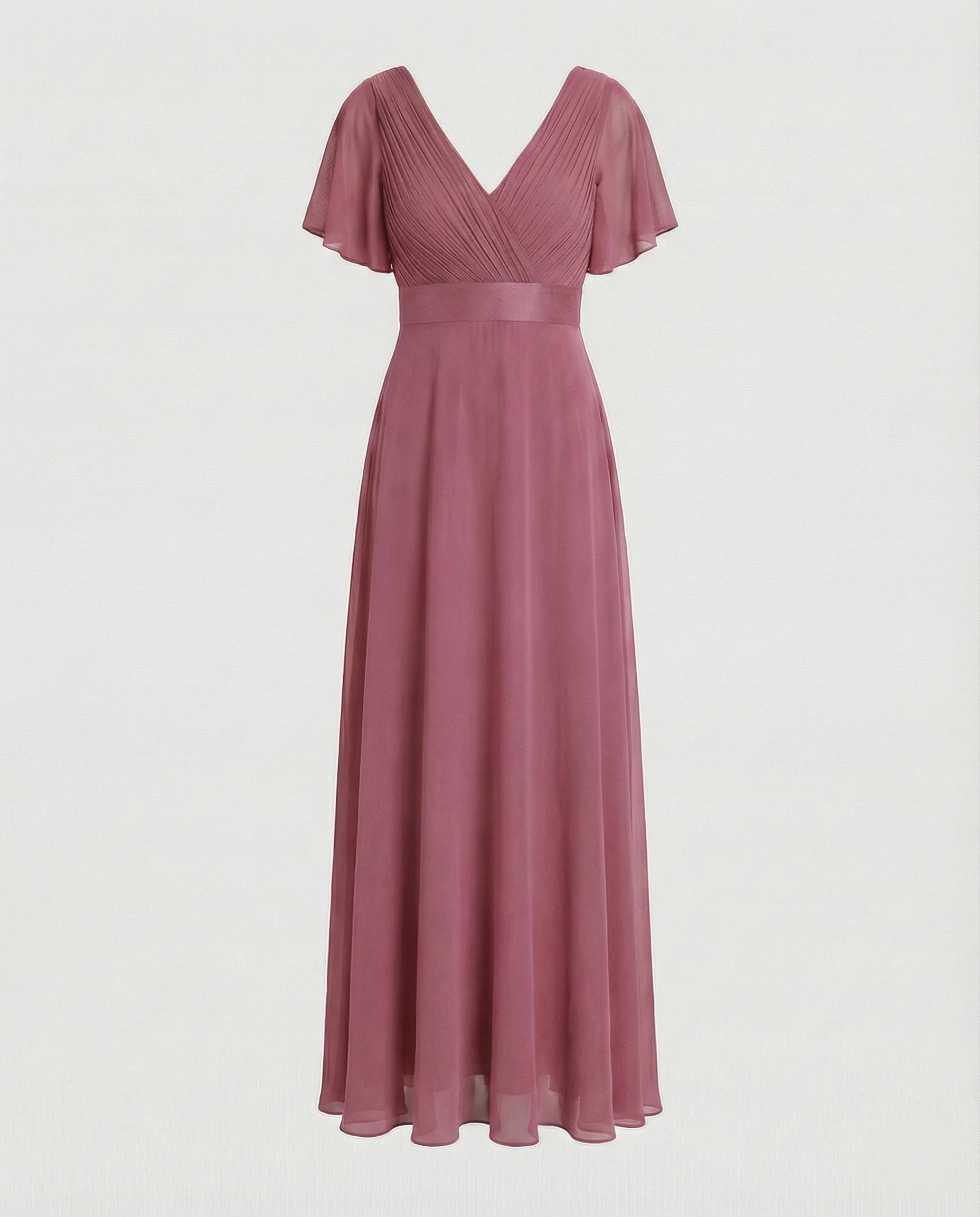 Damen Abendkleid lang Chiffon elegant - Image 10