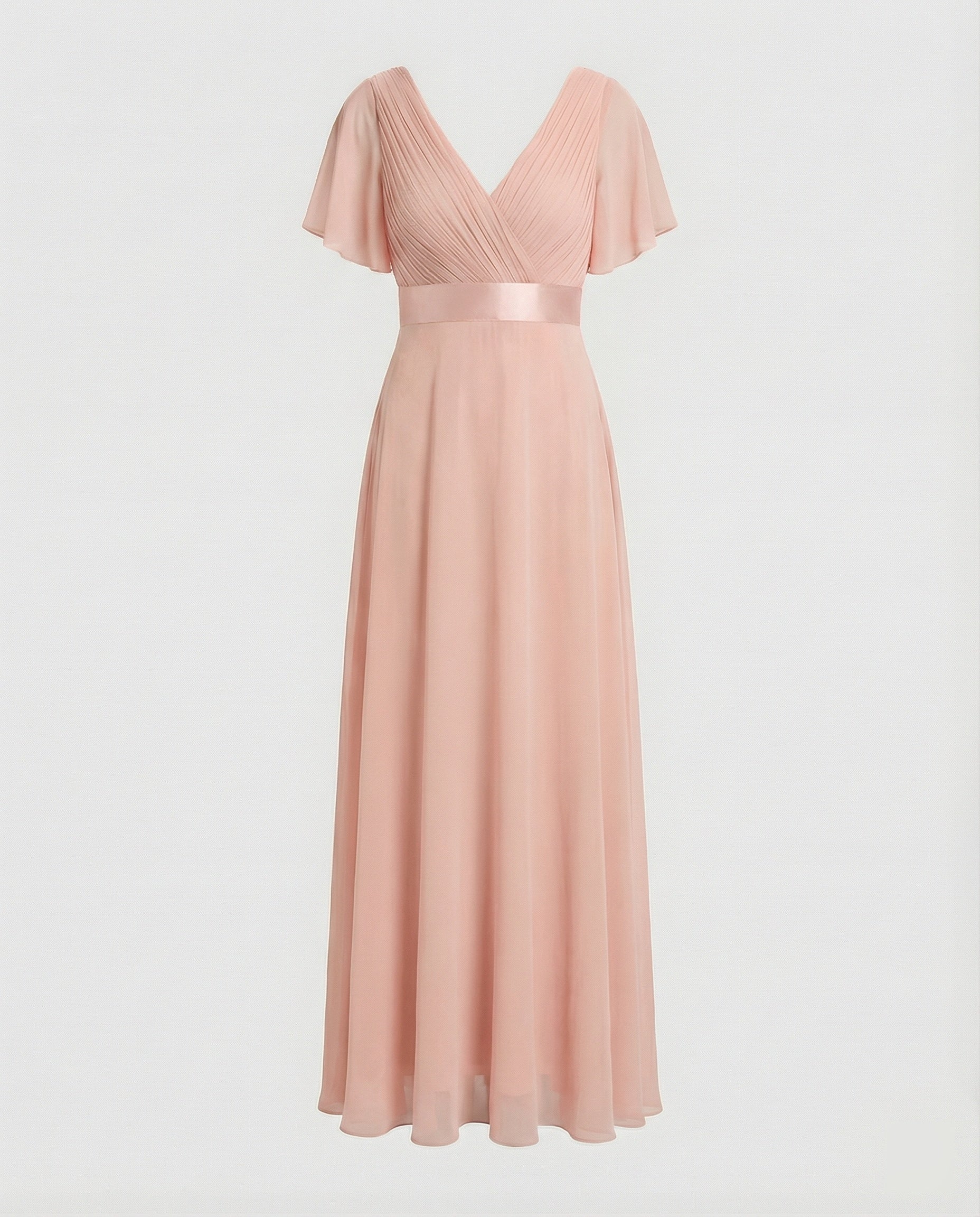 Damen Abendkleid lang Chiffon elegant - Image 7