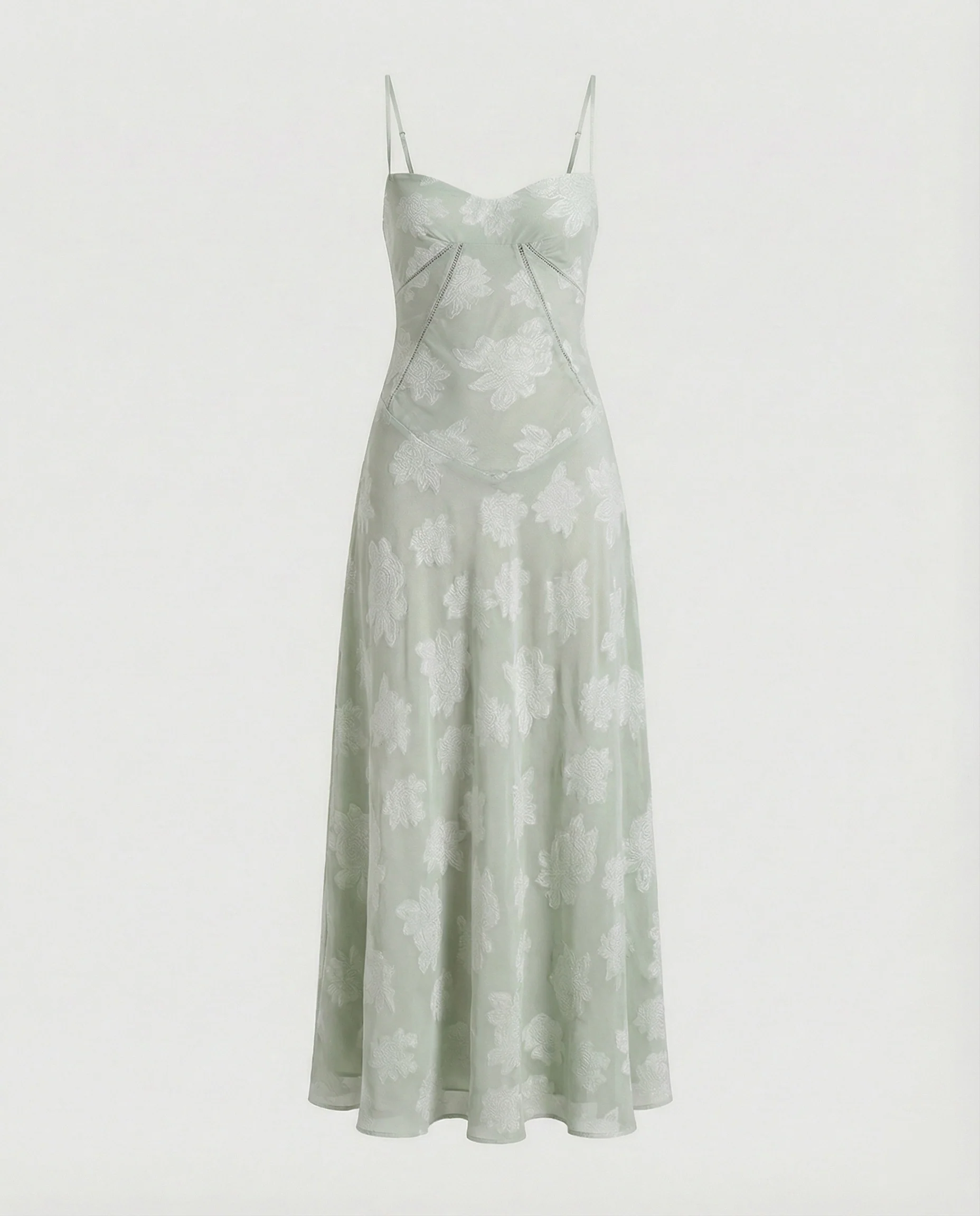 Damen Maxikleid Spitze Abendkleid lang - Image 4