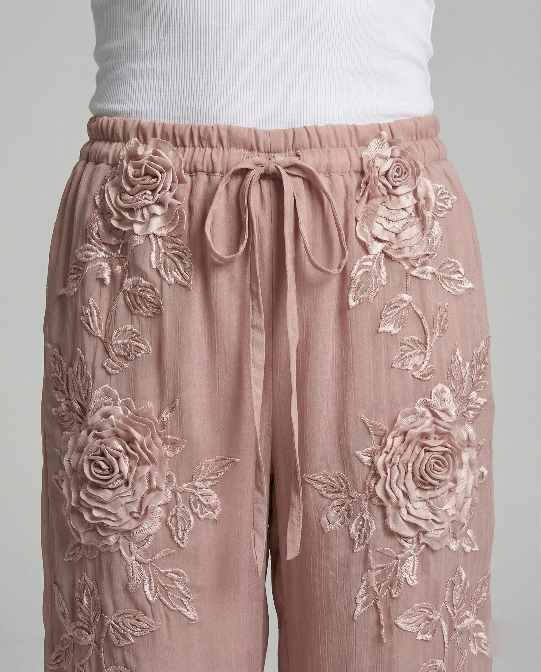 Damen Haremshose Boho Patchwork - Image 3