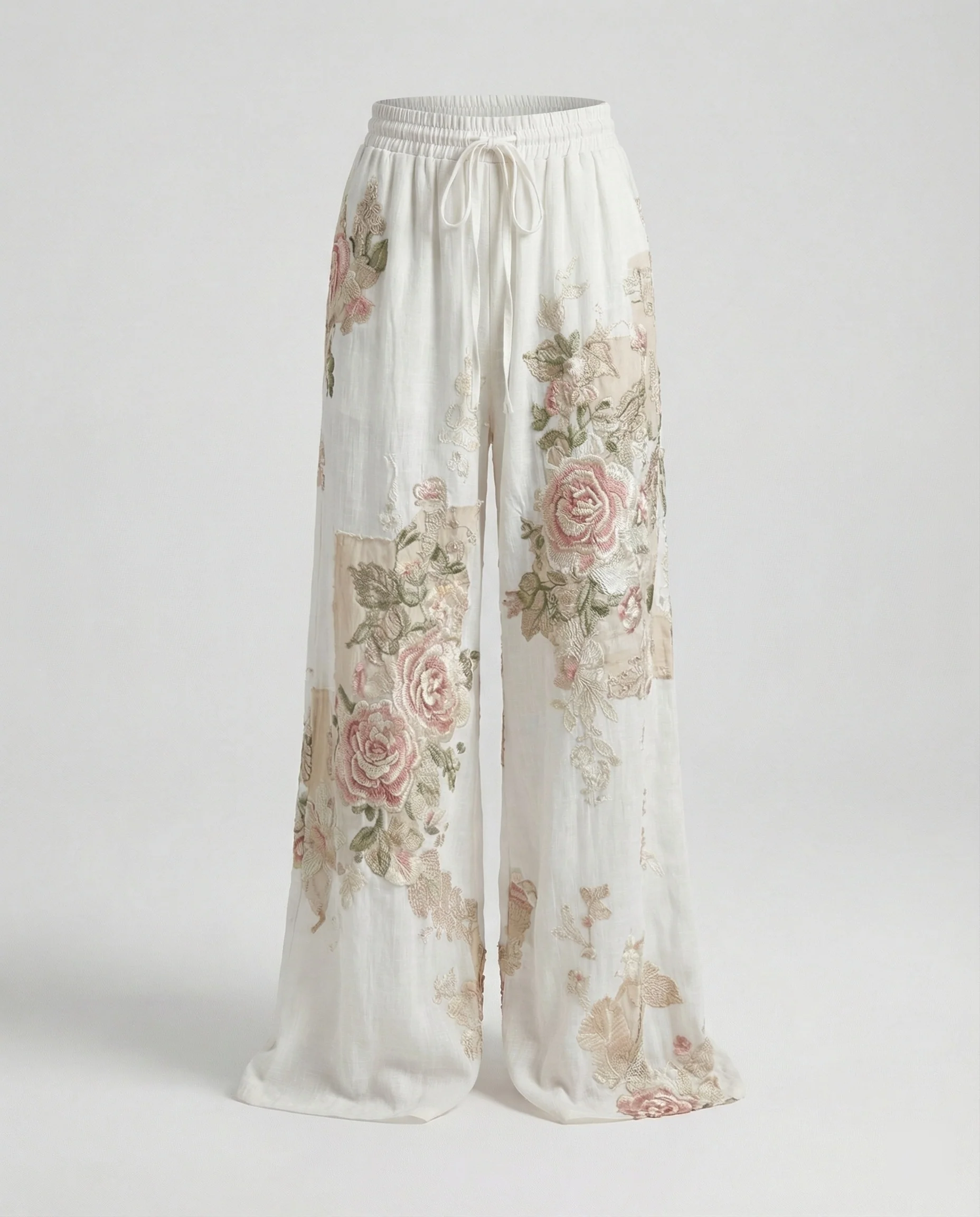 Damen Haremshose Boho Patchwork - Image 7