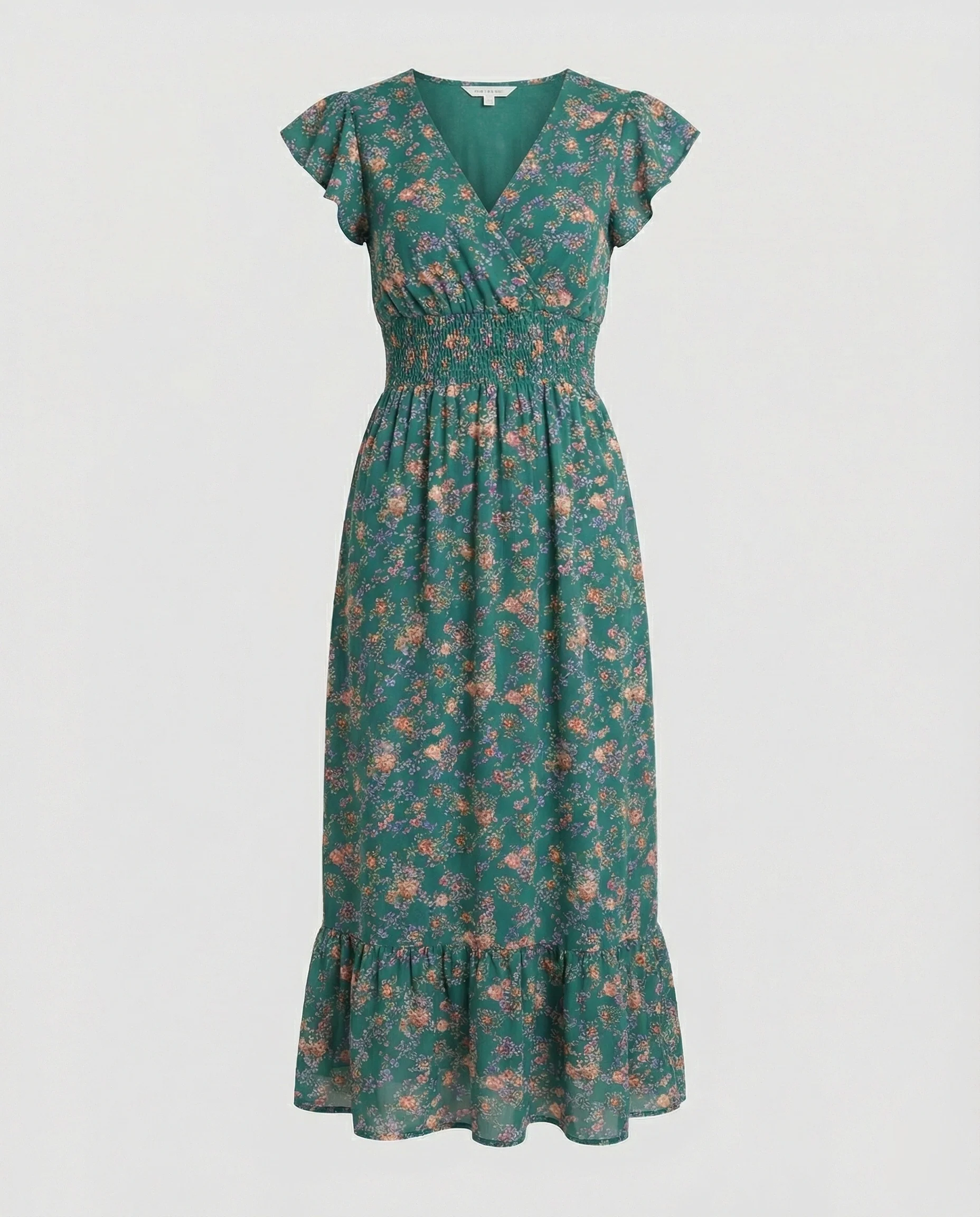 Damen Blumenkleid Maxikleid Boho - Image 5