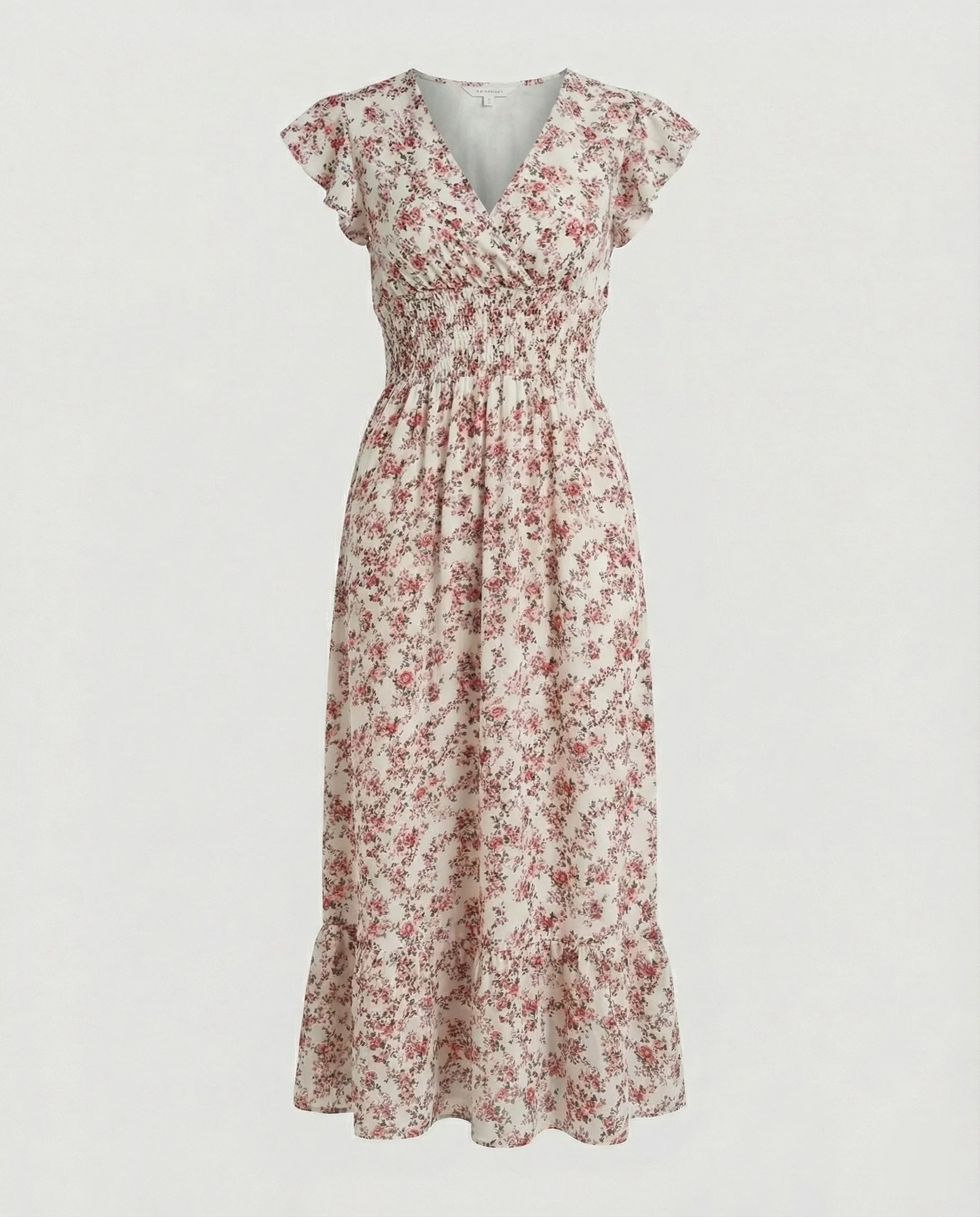 Damen Blumenkleid Maxikleid Boho - Image 8
