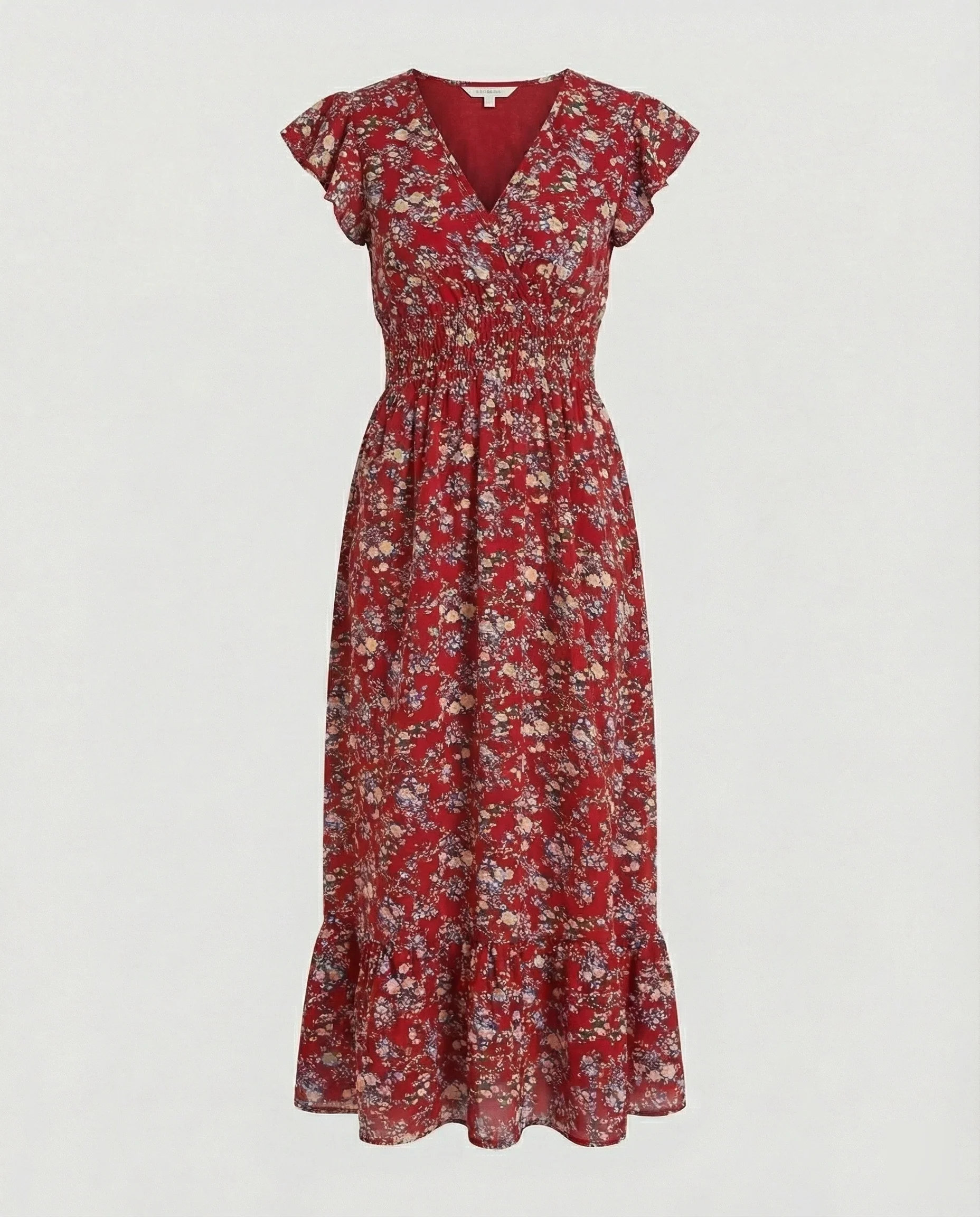 Damen Blumenkleid Maxikleid Boho - Image 9