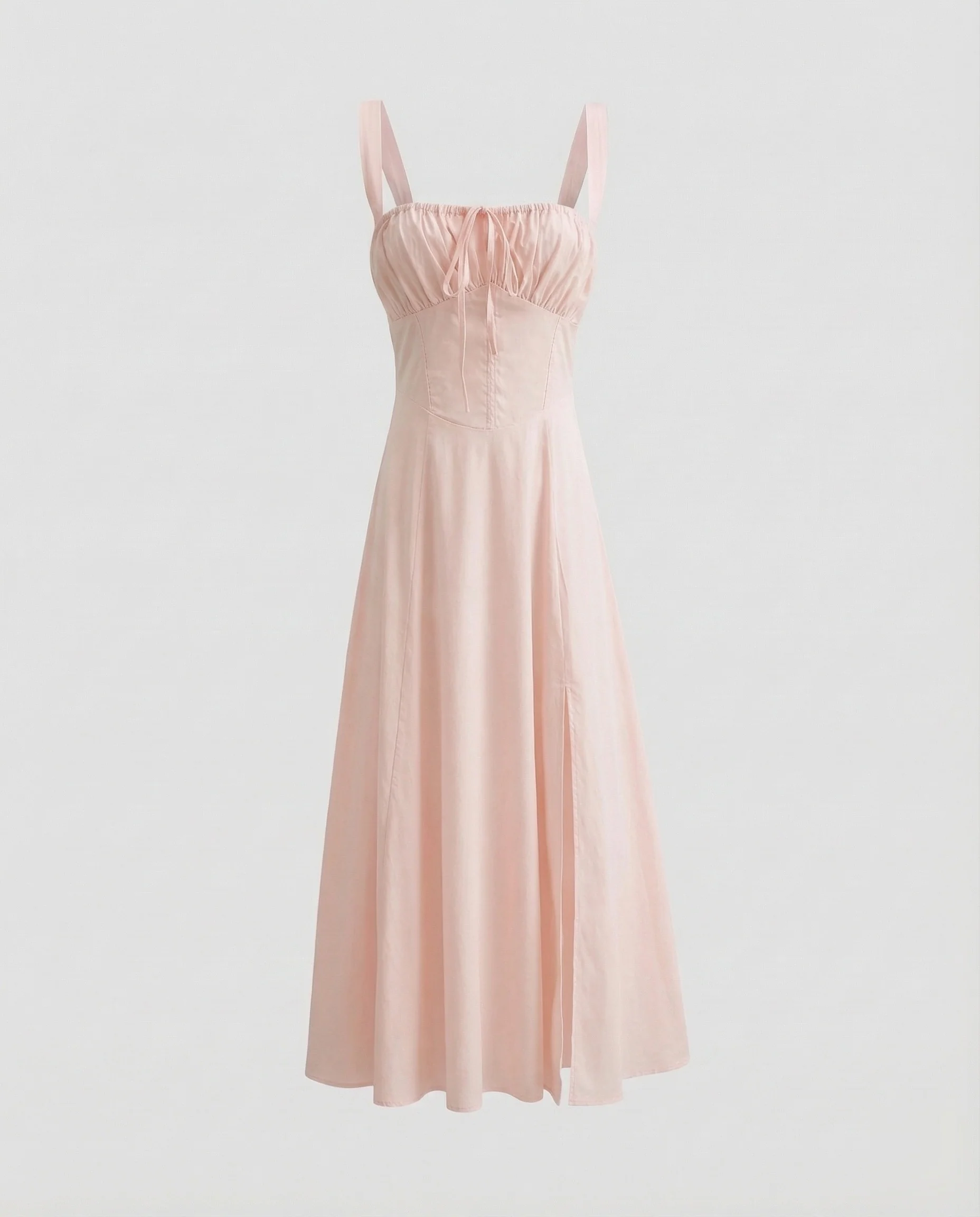 Damen Bustier Maxikleid mit Schlitz - Image 6