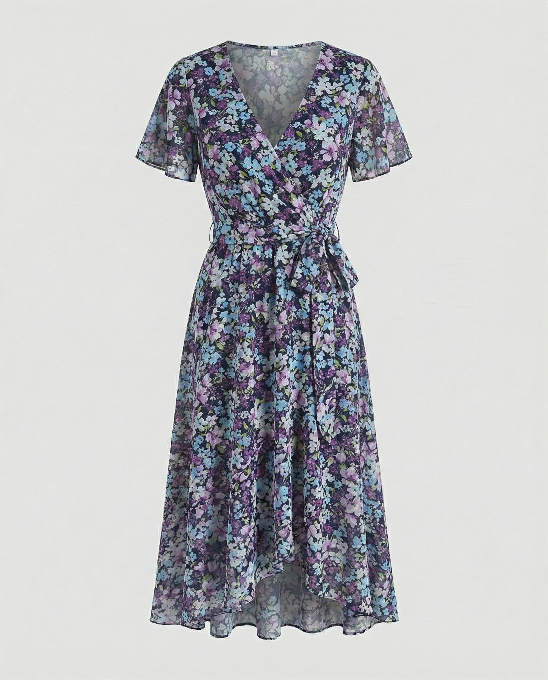 Damen Freizeitkleid Chiffon Midi - Image 7