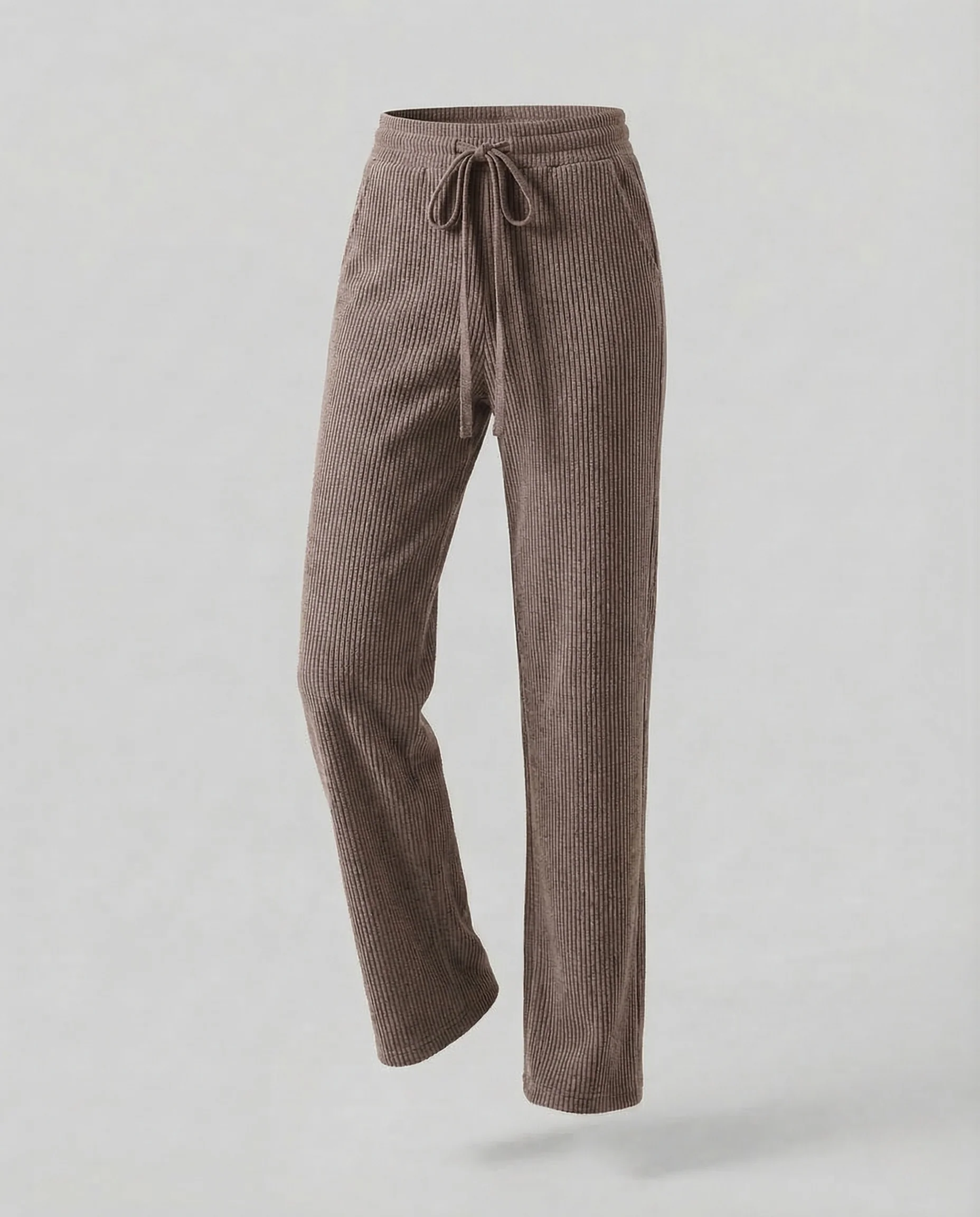 Damen Cordhose High Waist Thermofutter - Image 8