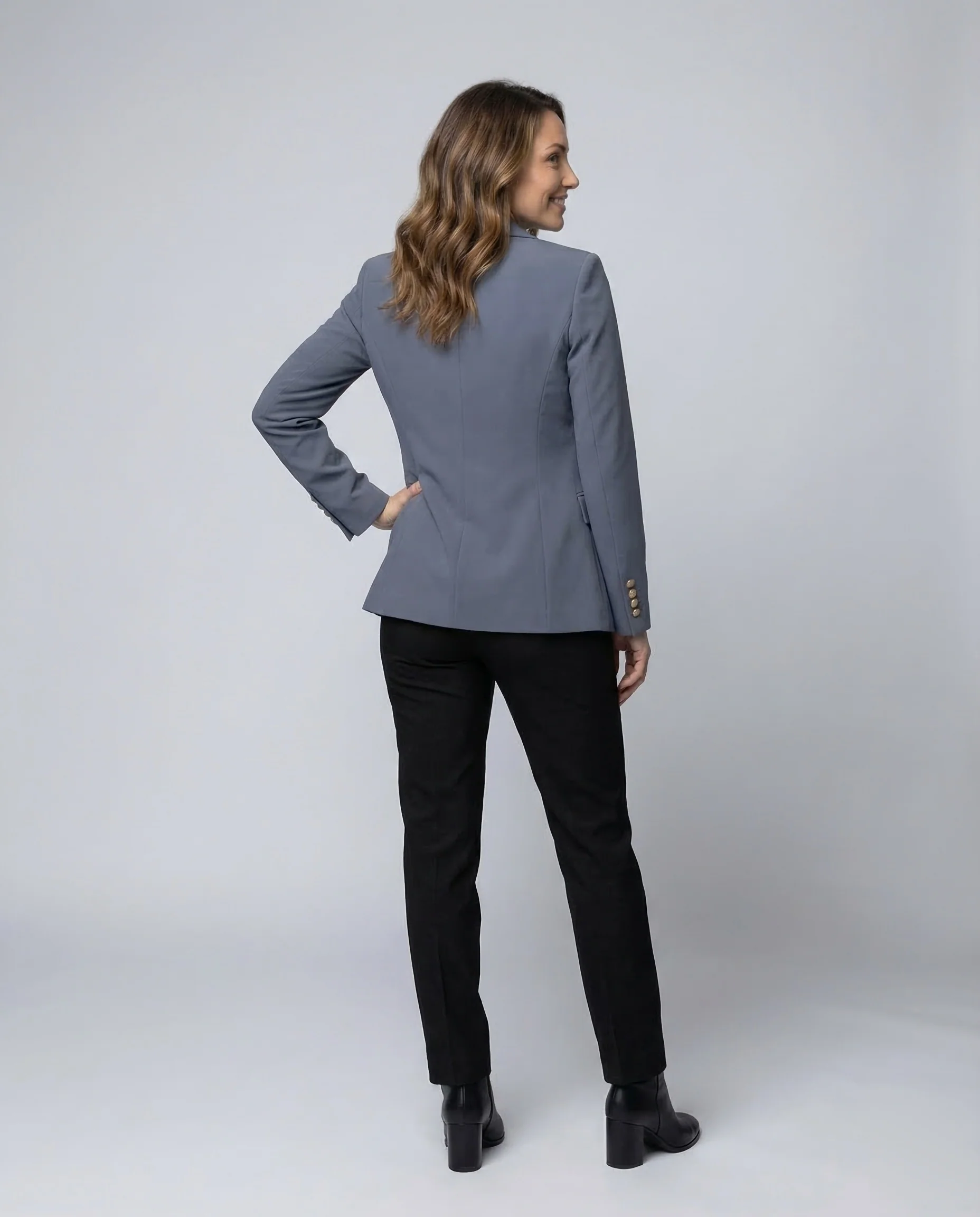 Damen Business Blazer Doppelreiher - Image 4
