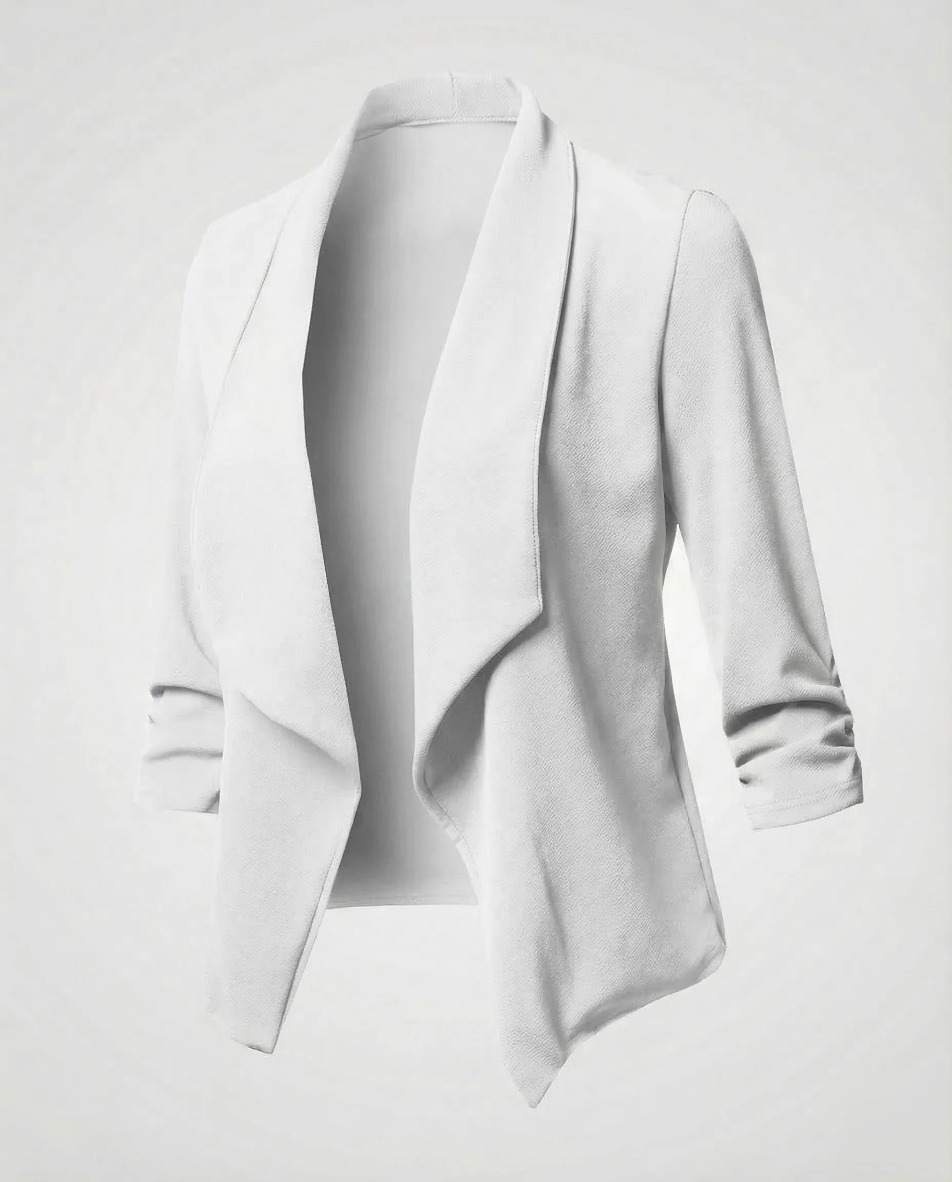 Damen Strick Blazer Wasserfall - Image 11