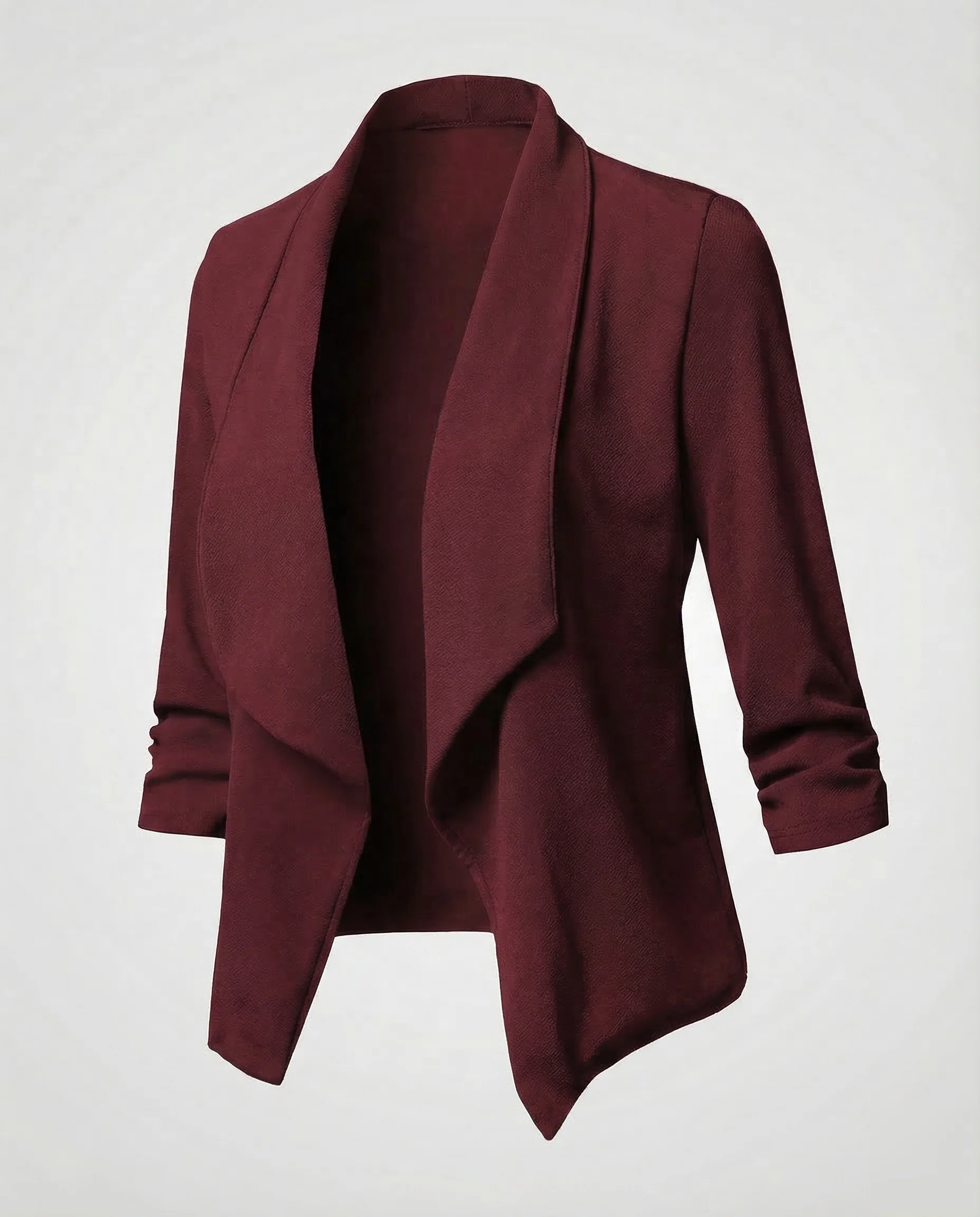 Damen Strick Blazer Wasserfall - Image 14