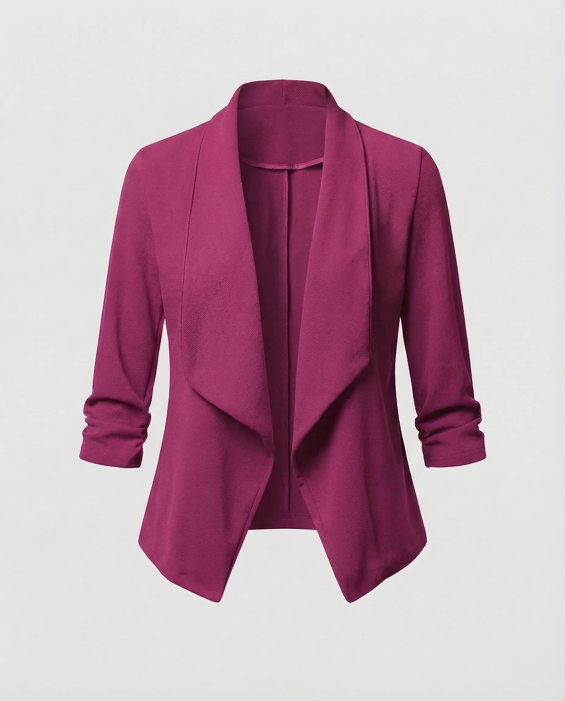 Damen Wasserfall Blazer Kurz - Image 10