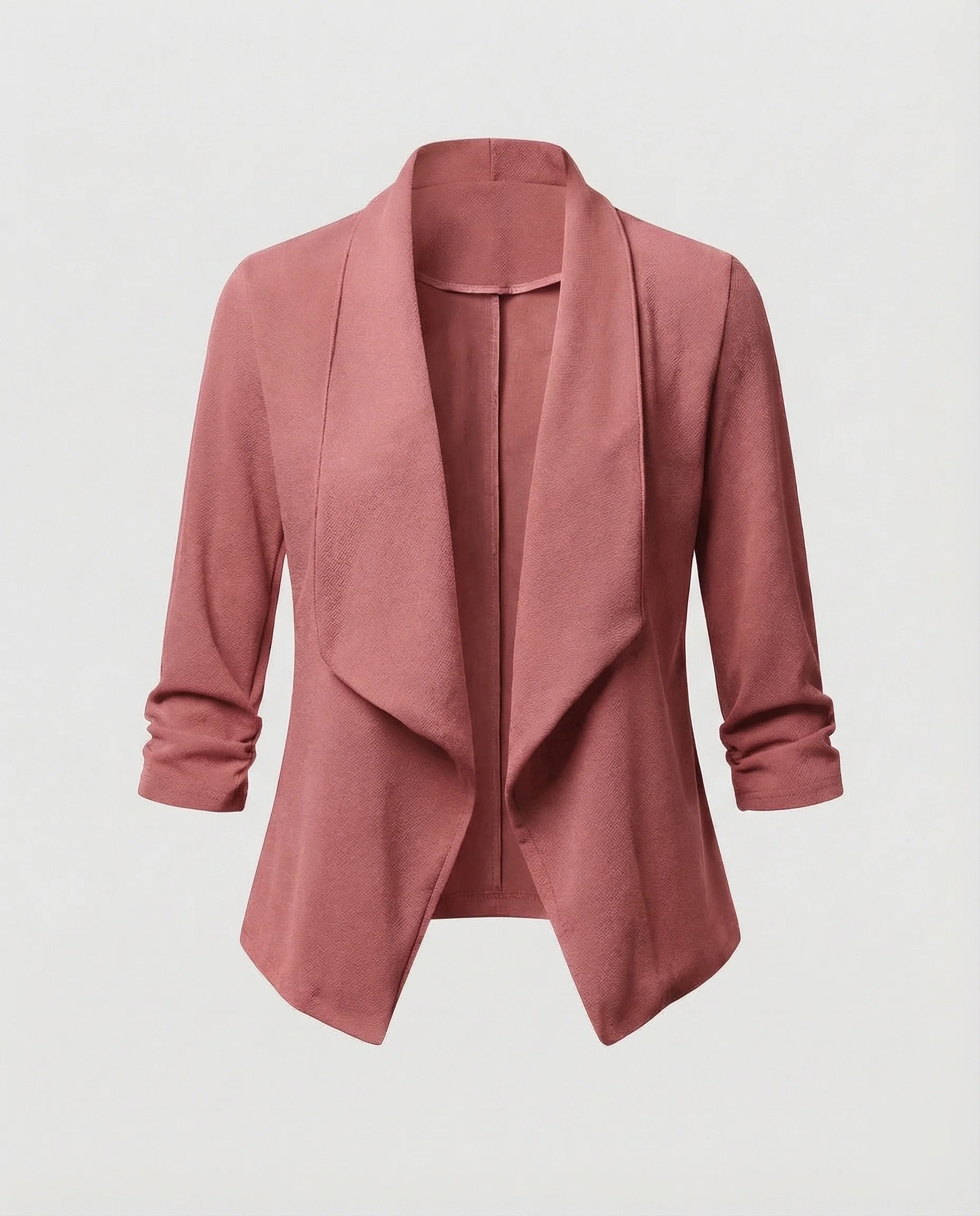Damen Wasserfall Blazer Kurz - Image 14