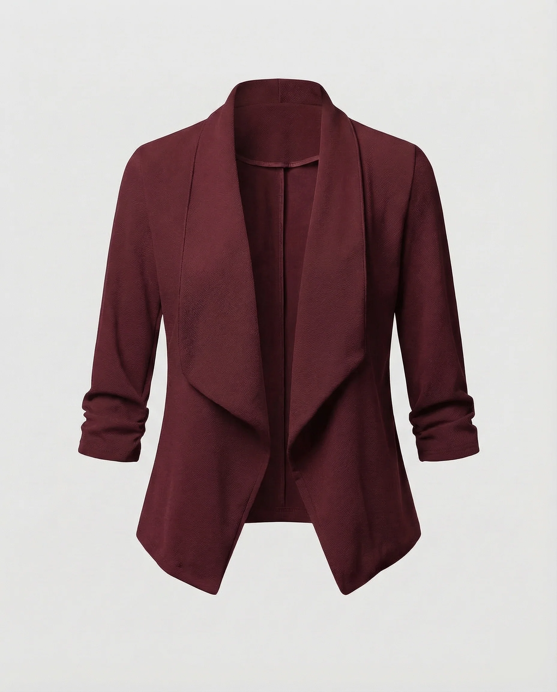 Damen Wasserfall Blazer Kurz - Image 6