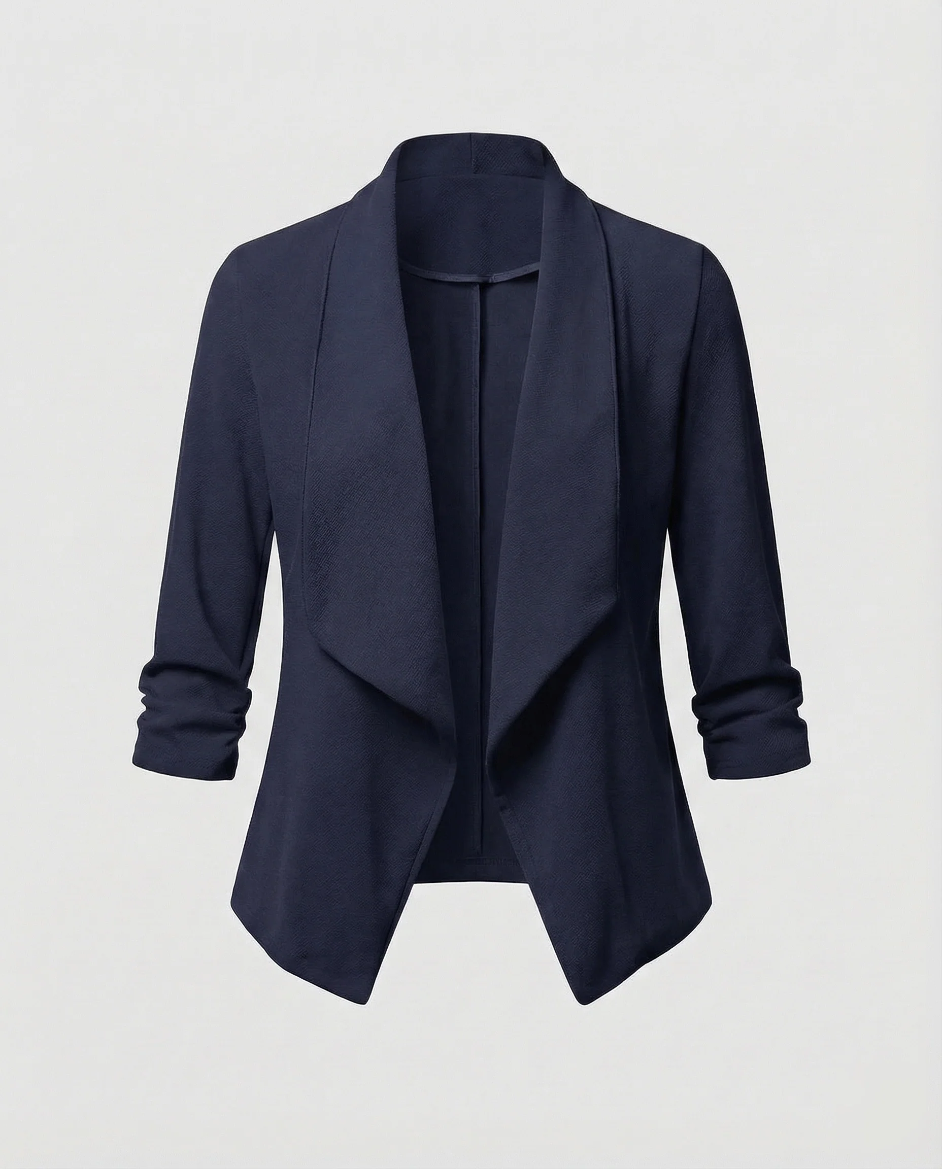 Damen Wasserfall Blazer Kurz - Image 8
