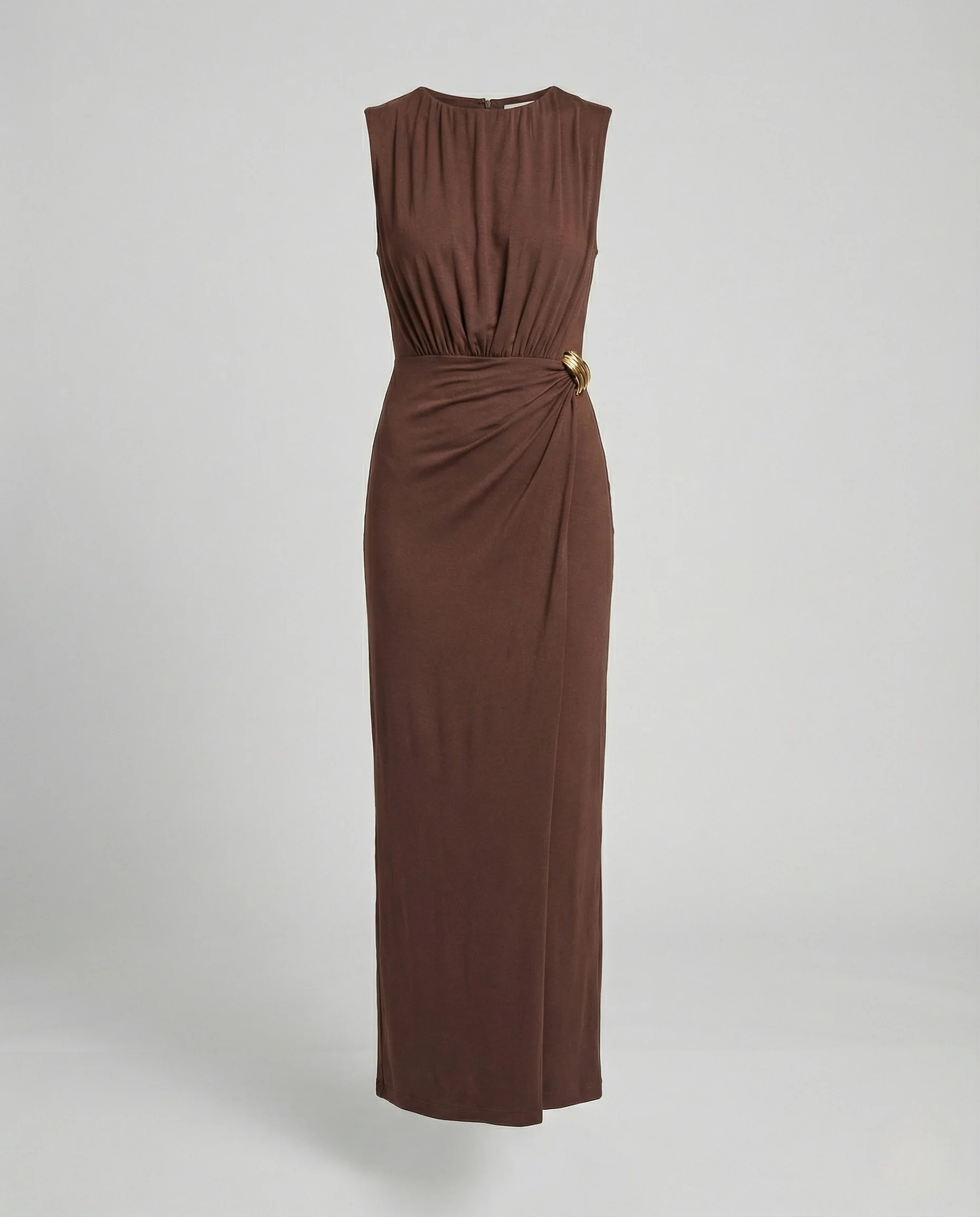 Damen Abendkleid elegant Drapiert - Image 5