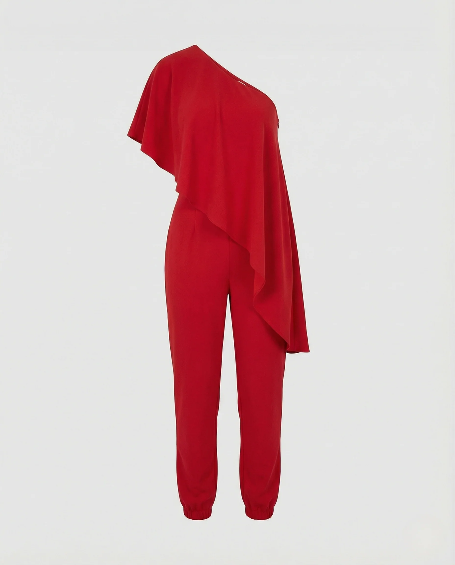 Damen Jumpsuit Ein-Schulter elegant - Image 4