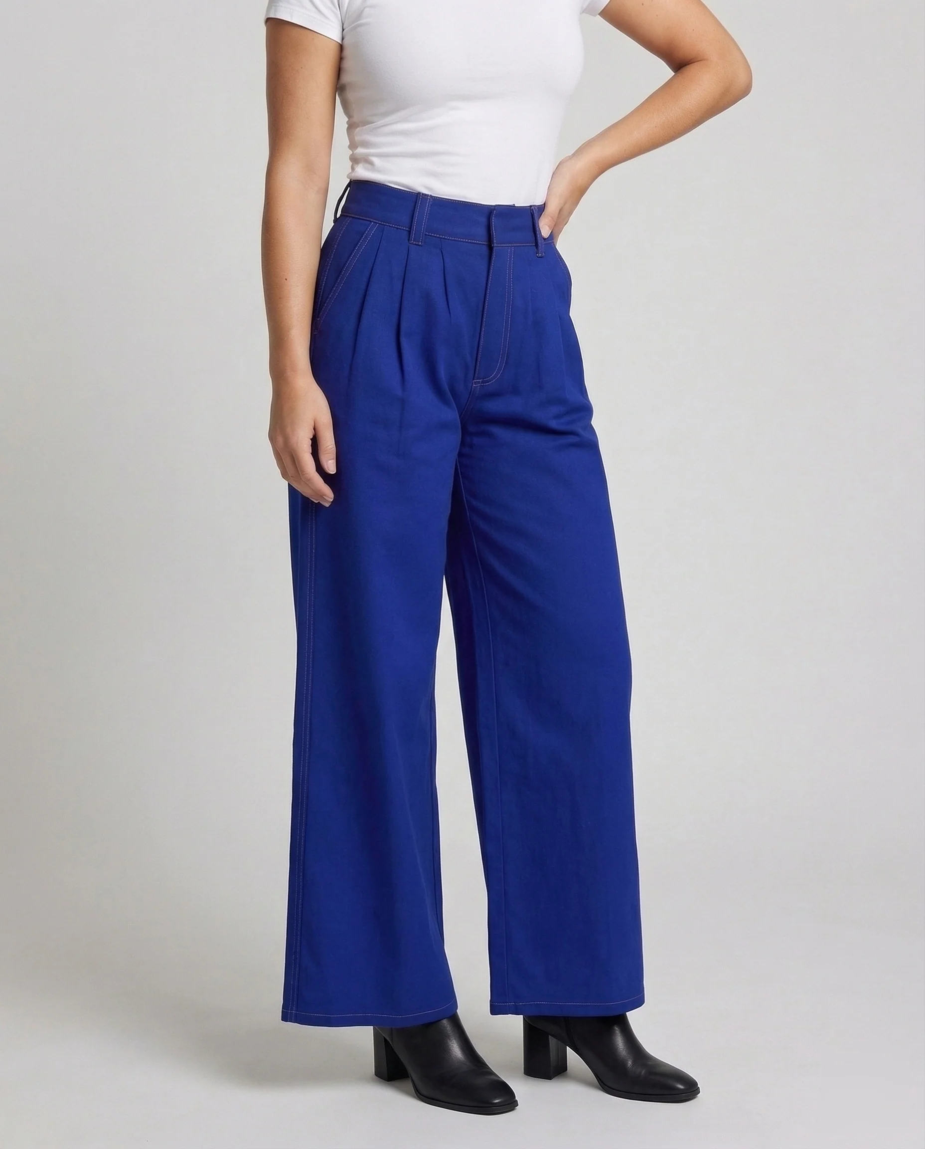 Damen Marlenehose High Waist - Image 2