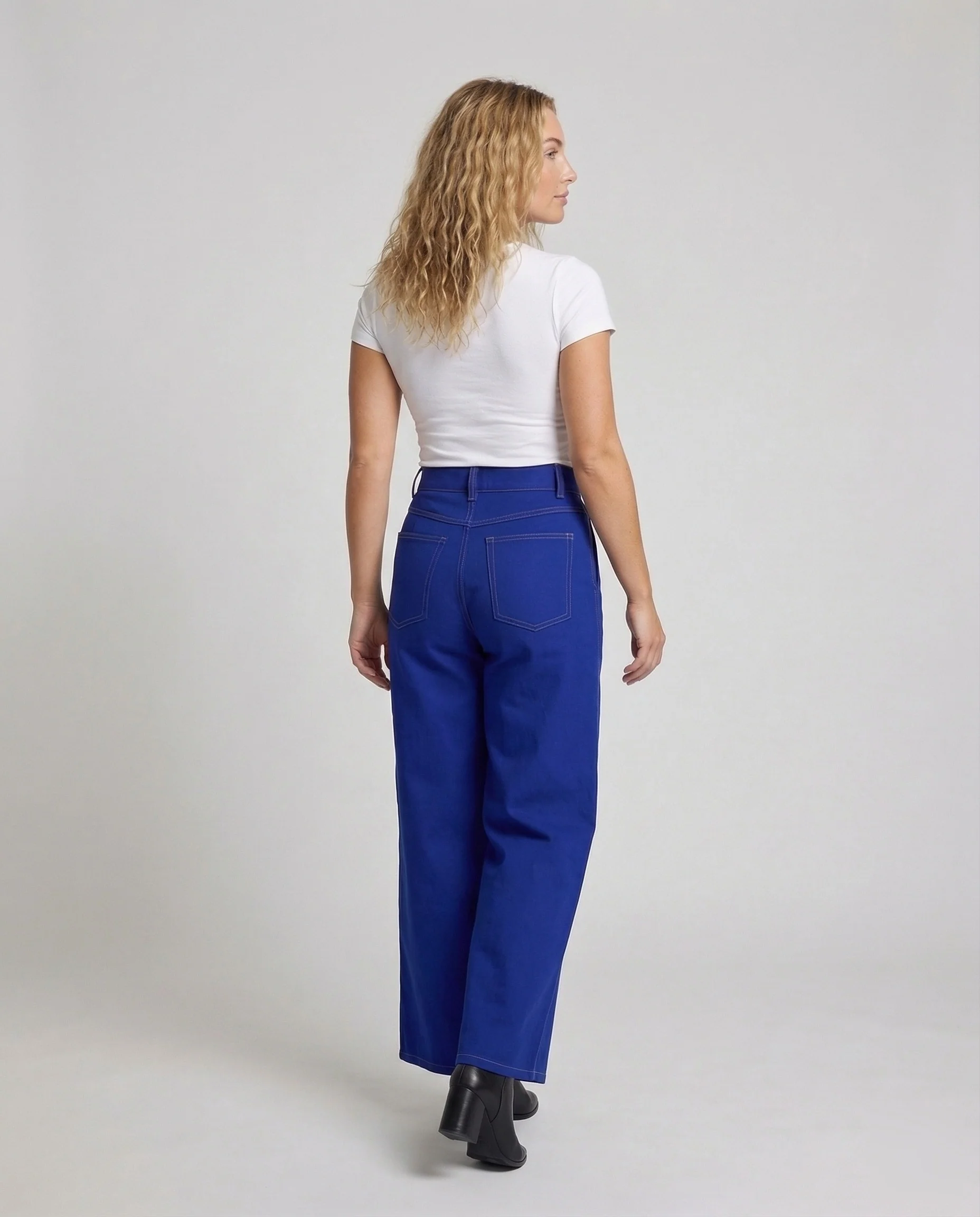 Damen Marlenehose High Waist - Image 3