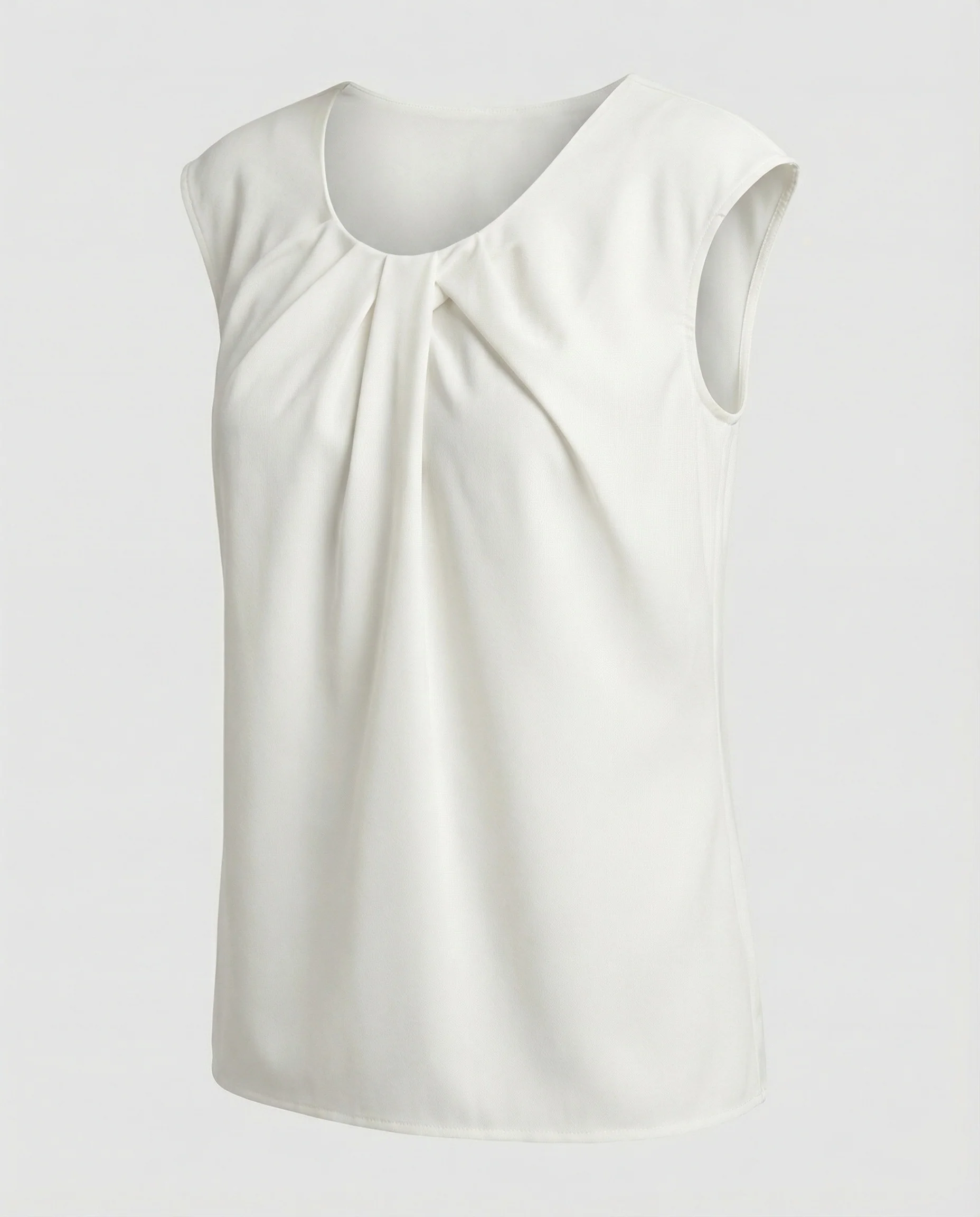 Damen Blusentop elegant Rundhals - Image 5