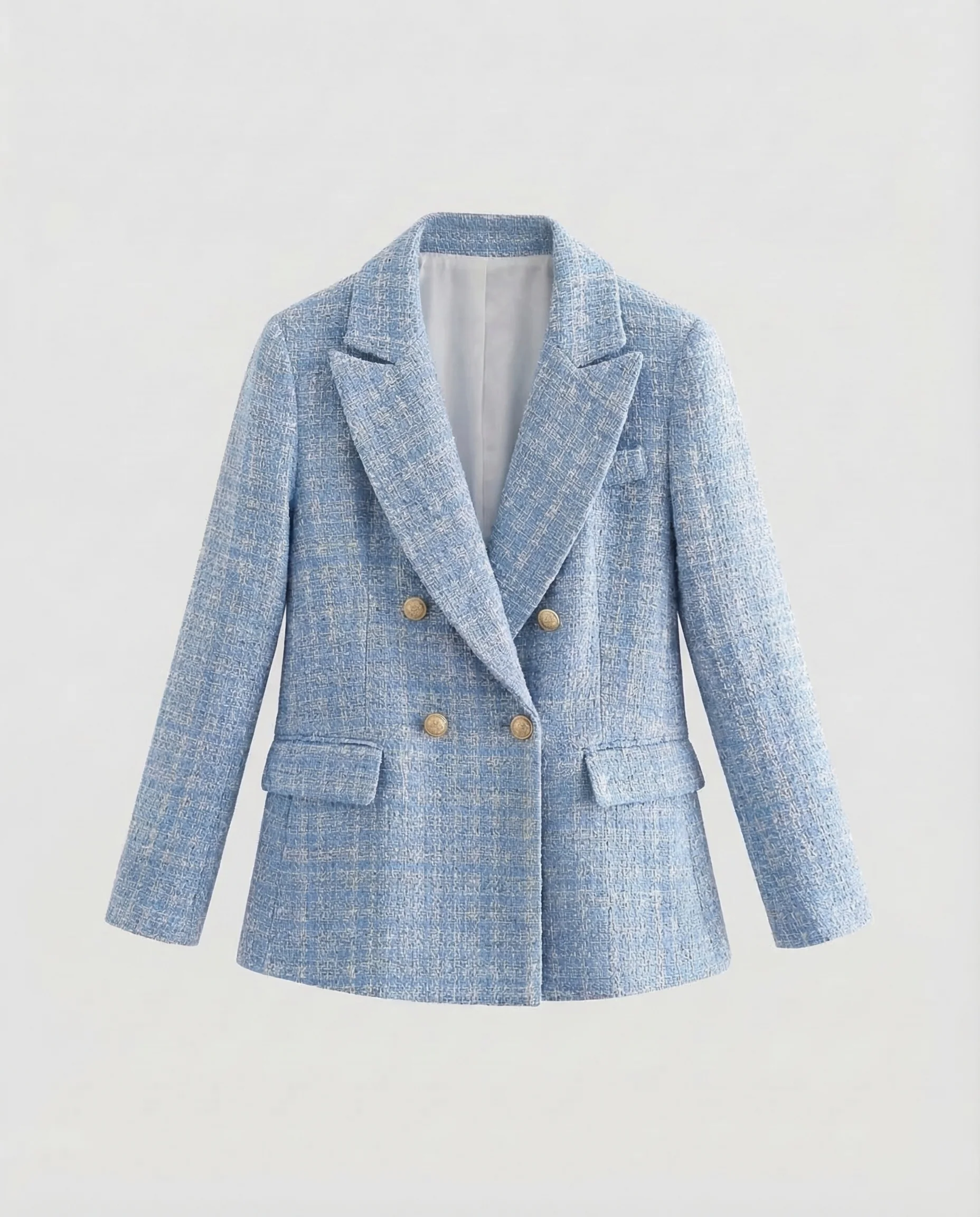 Damen Wollmix Blazer Zweireihig - Image 8