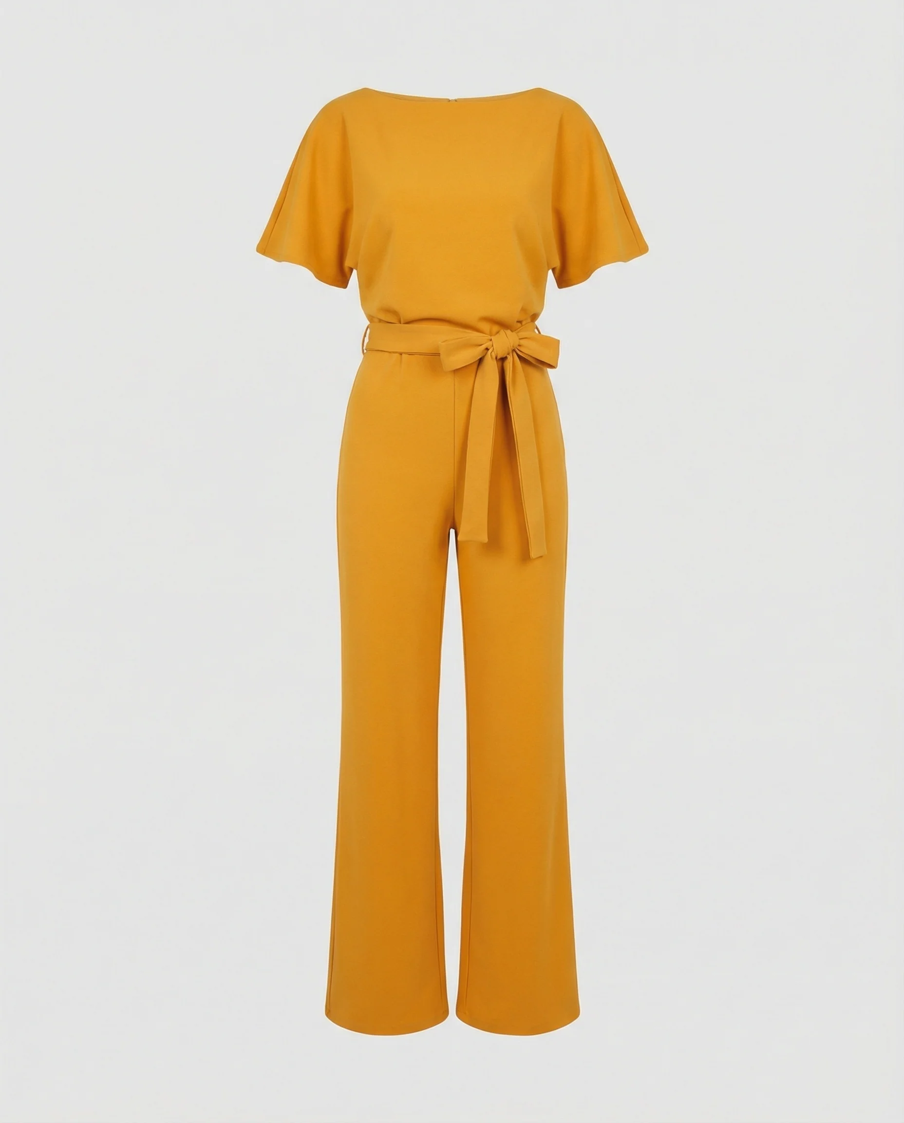 Damen Jumpsuit elegant mit Gürtel - Image 4