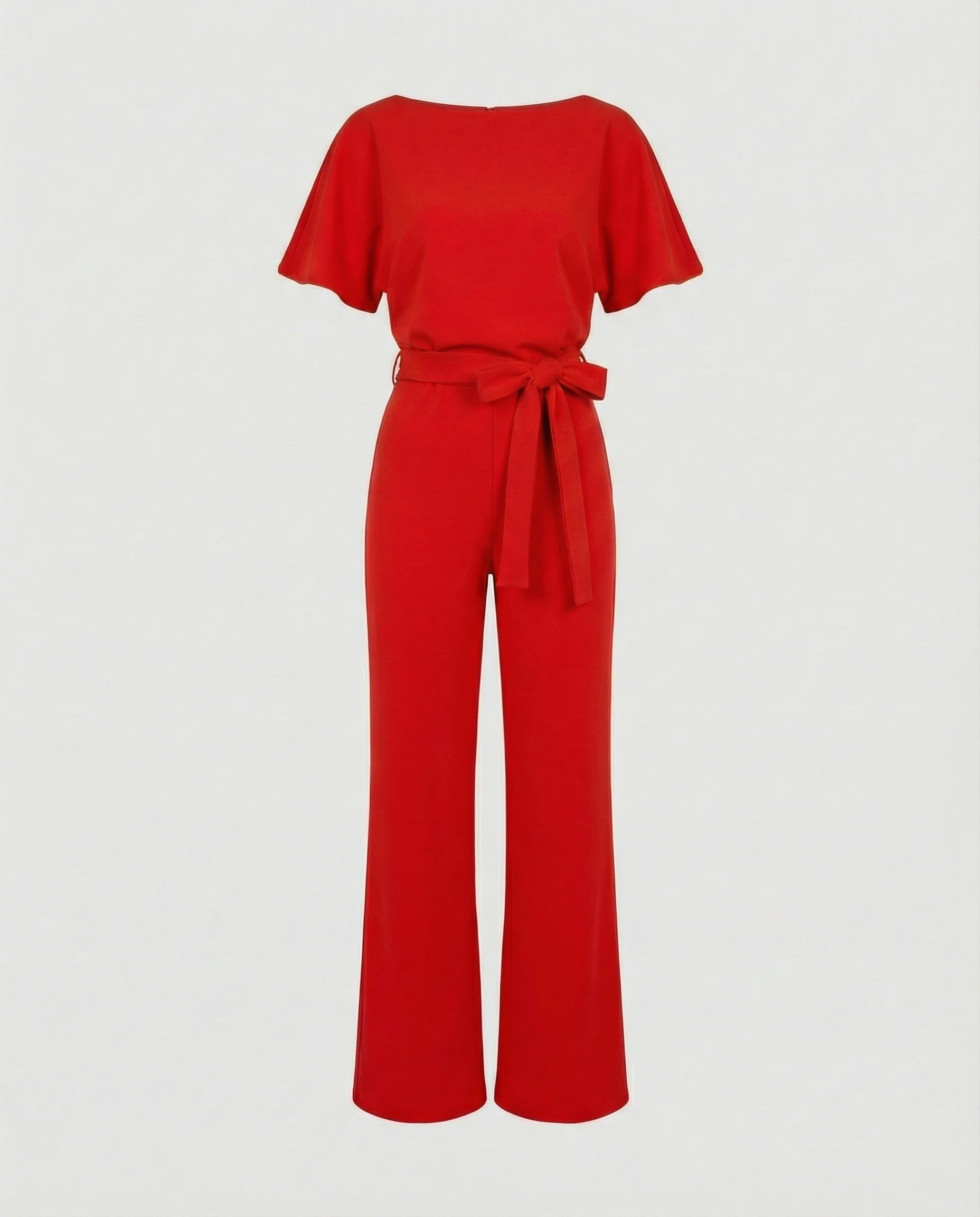 Damen Jumpsuit elegant mit Gürtel - Image 9