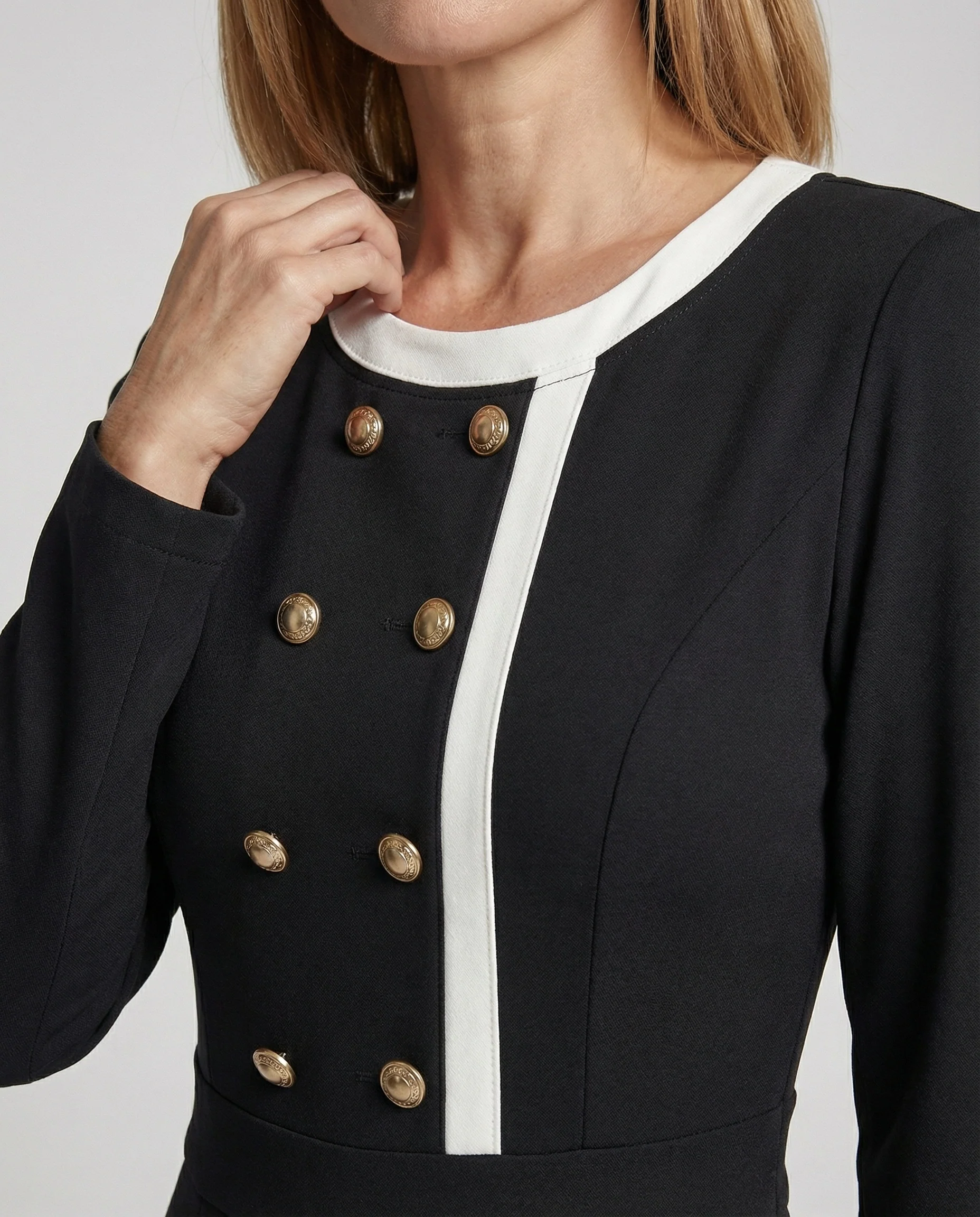 Jumpsuit Damen elegant mit Knopfleiste - Image 3