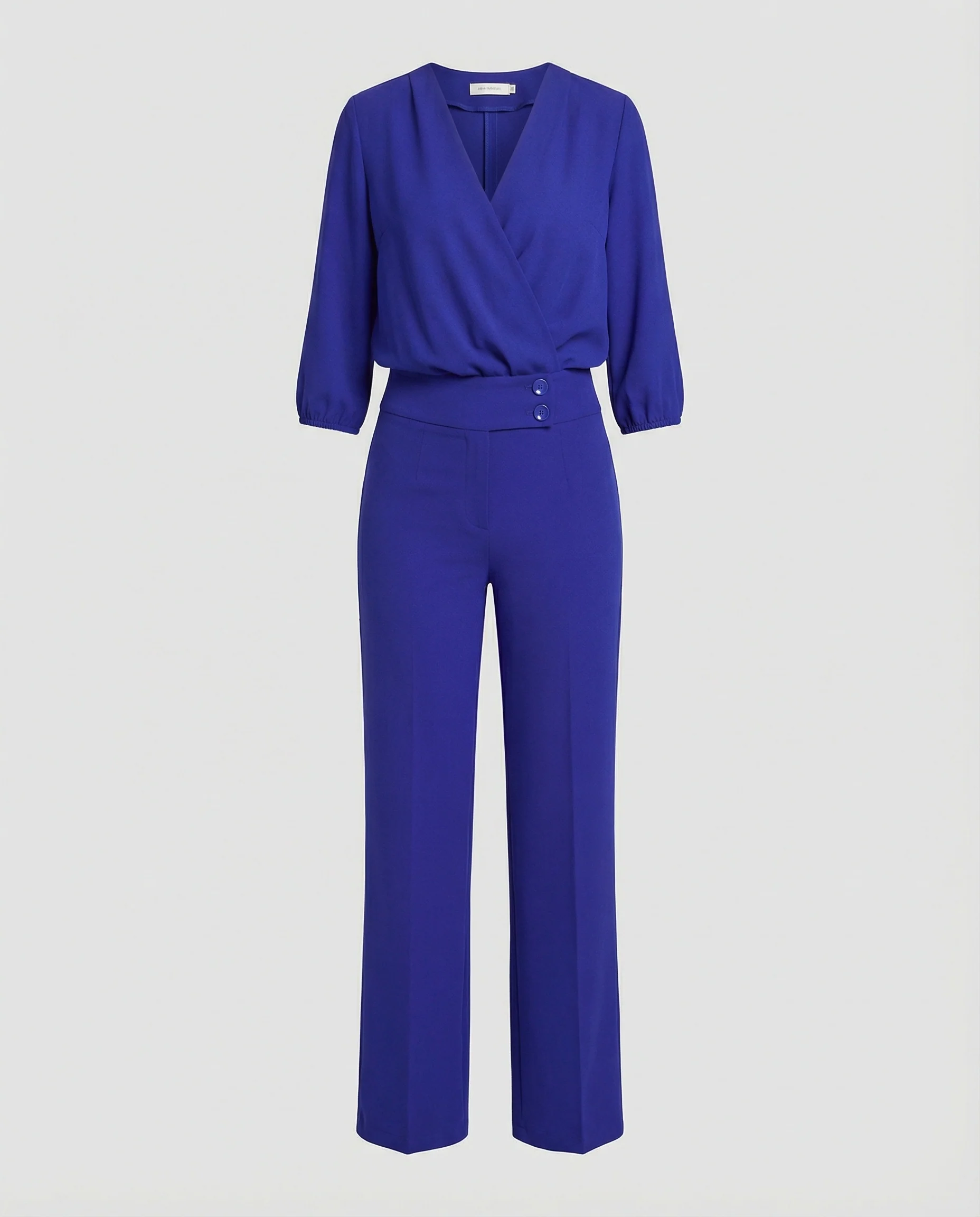 Zweiteiler Set Damen mit Wickelbluse - Image 4