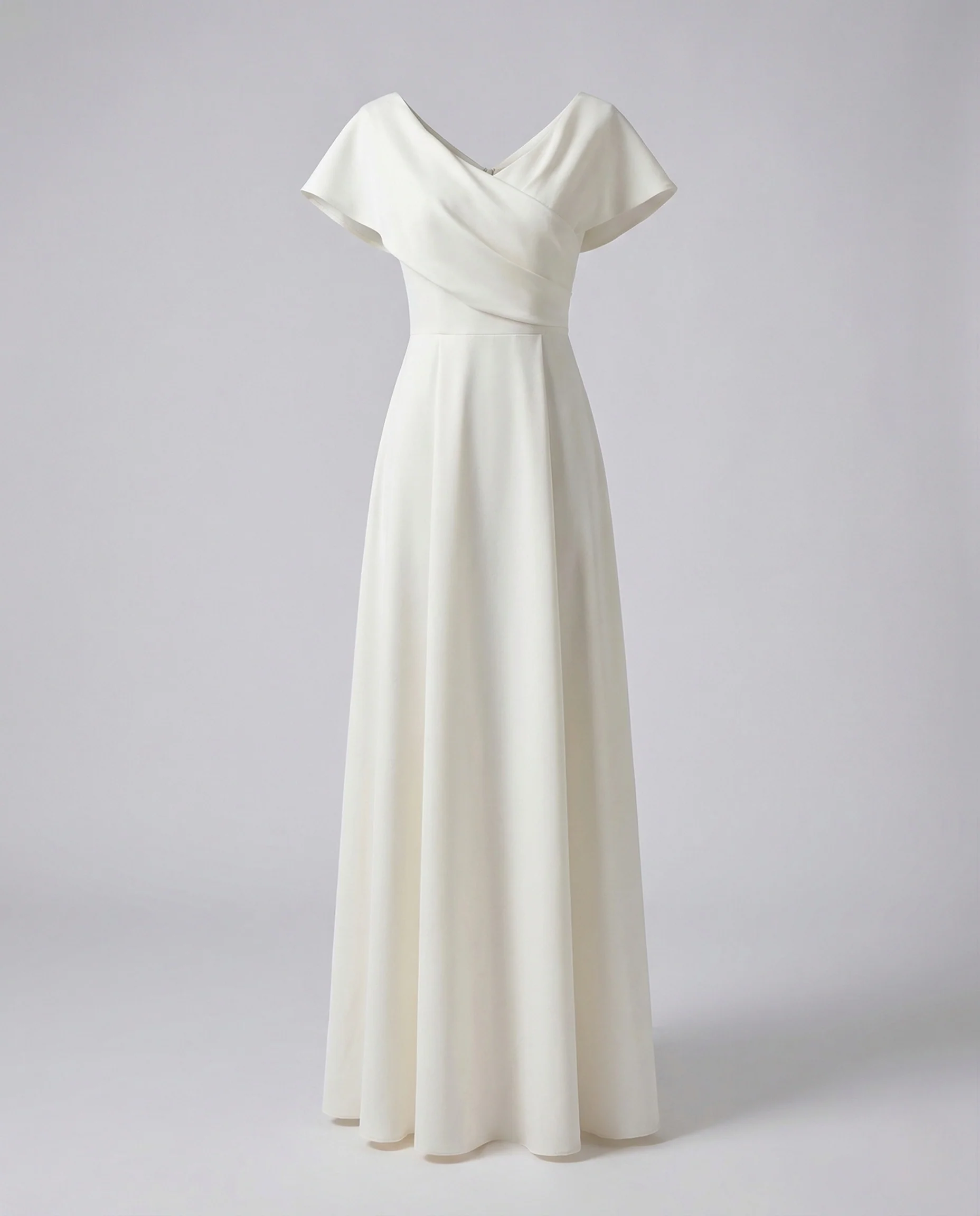 Damen Abendkleid mit Cape Ärmeln - Image 5