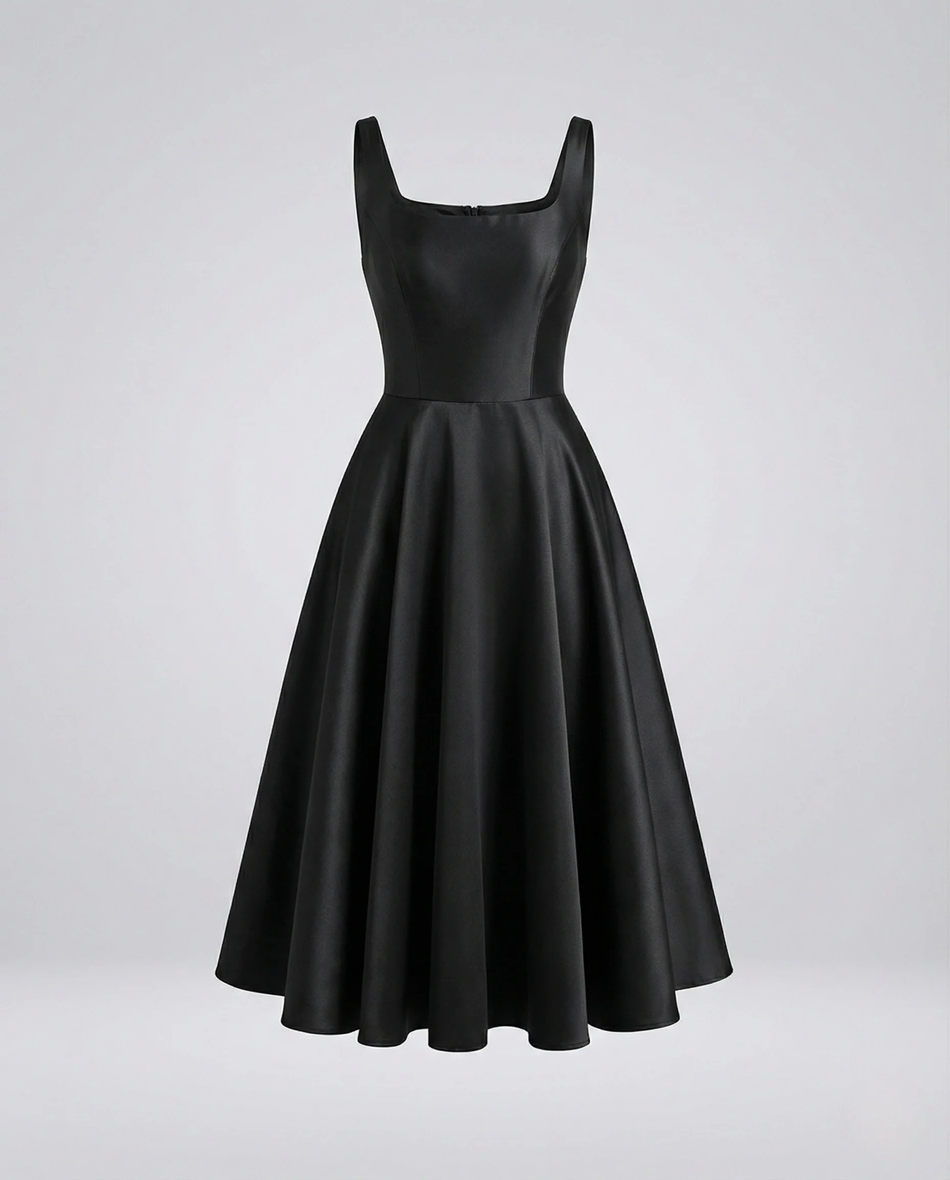 Damen Abendkleid mit Korsage und Midirock - Image 5