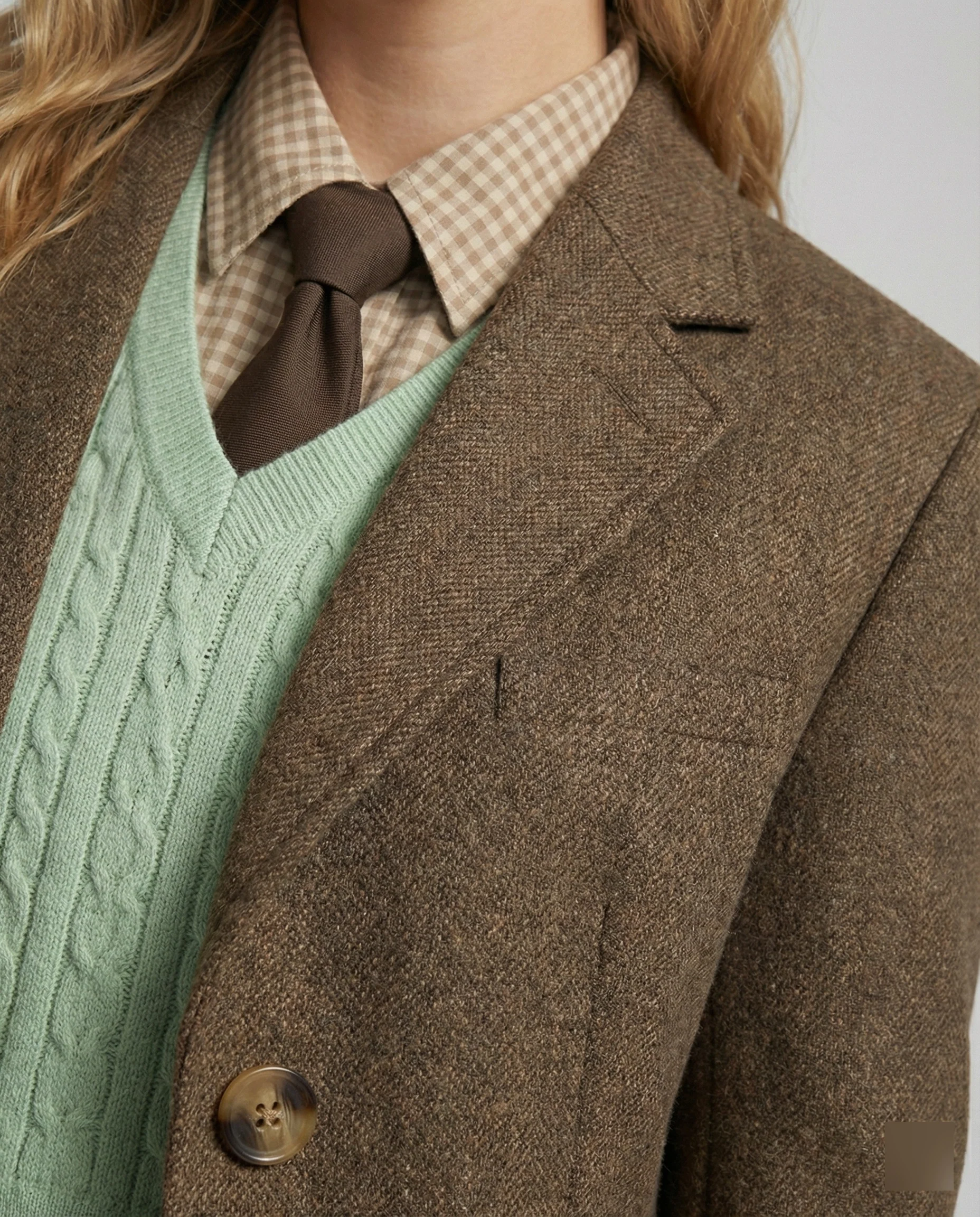 Elegantes Blazer-Set mit plissiertem Minirock tailliertem Sakko und Reverskragen Heidi-Mode - Image 4