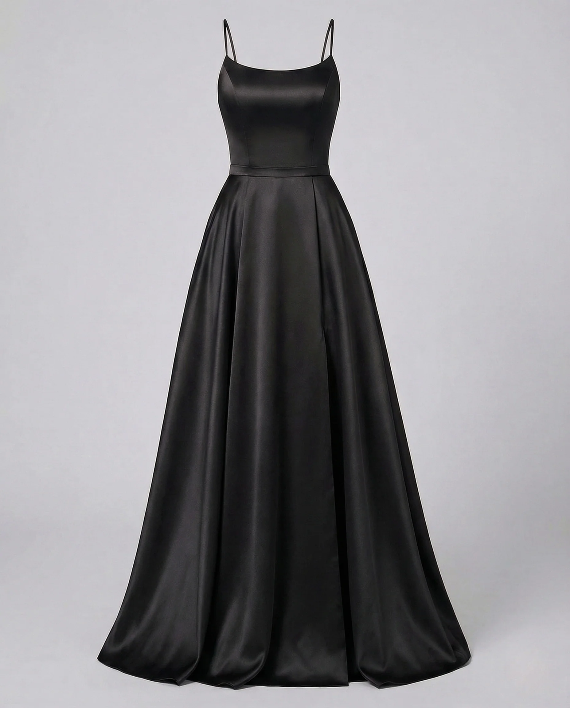 Damen Gala Maxikleid Träger Korsage Seitenschlitz - Image 17