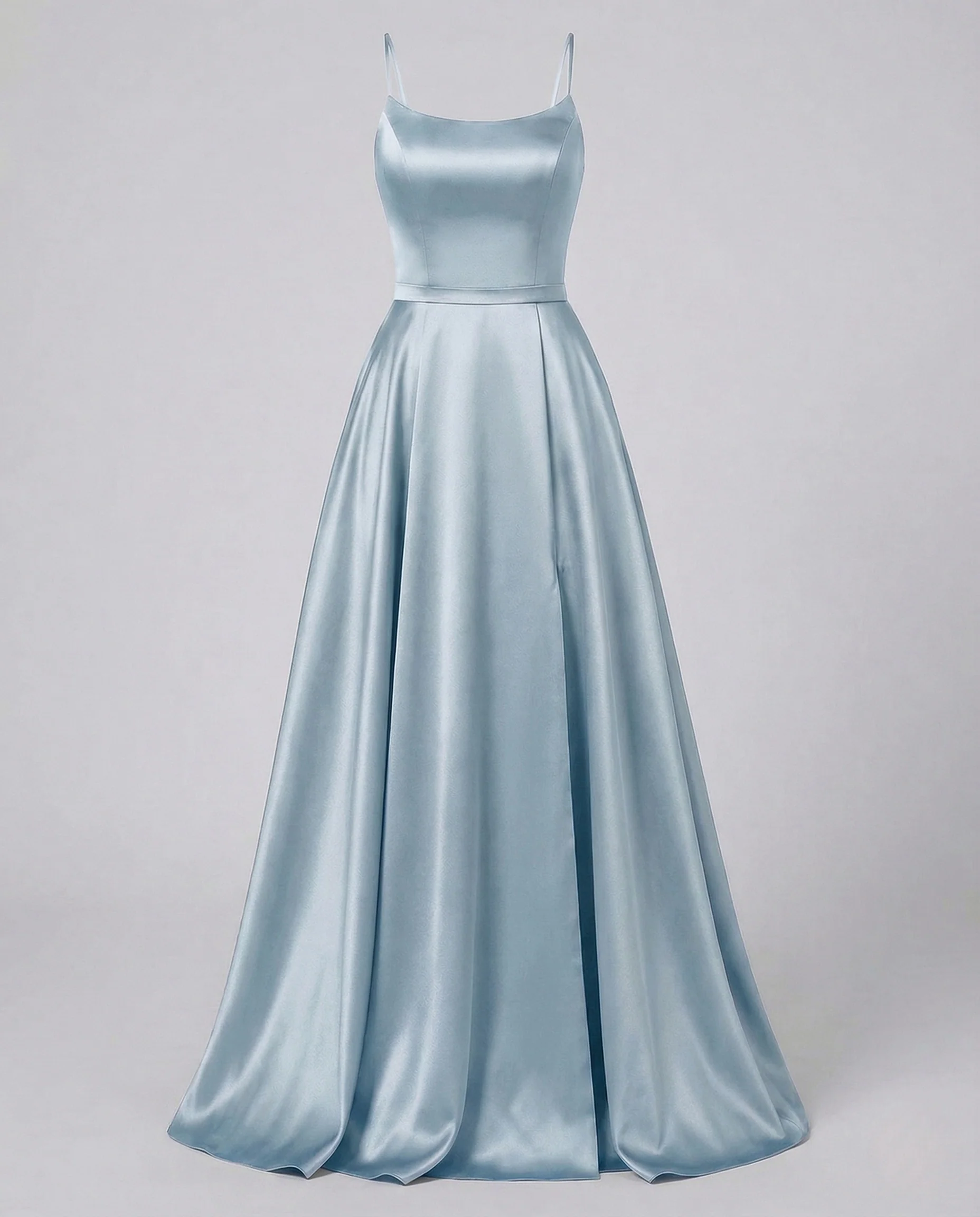 Damen Gala Maxikleid Träger Korsage Seitenschlitz - Image 19