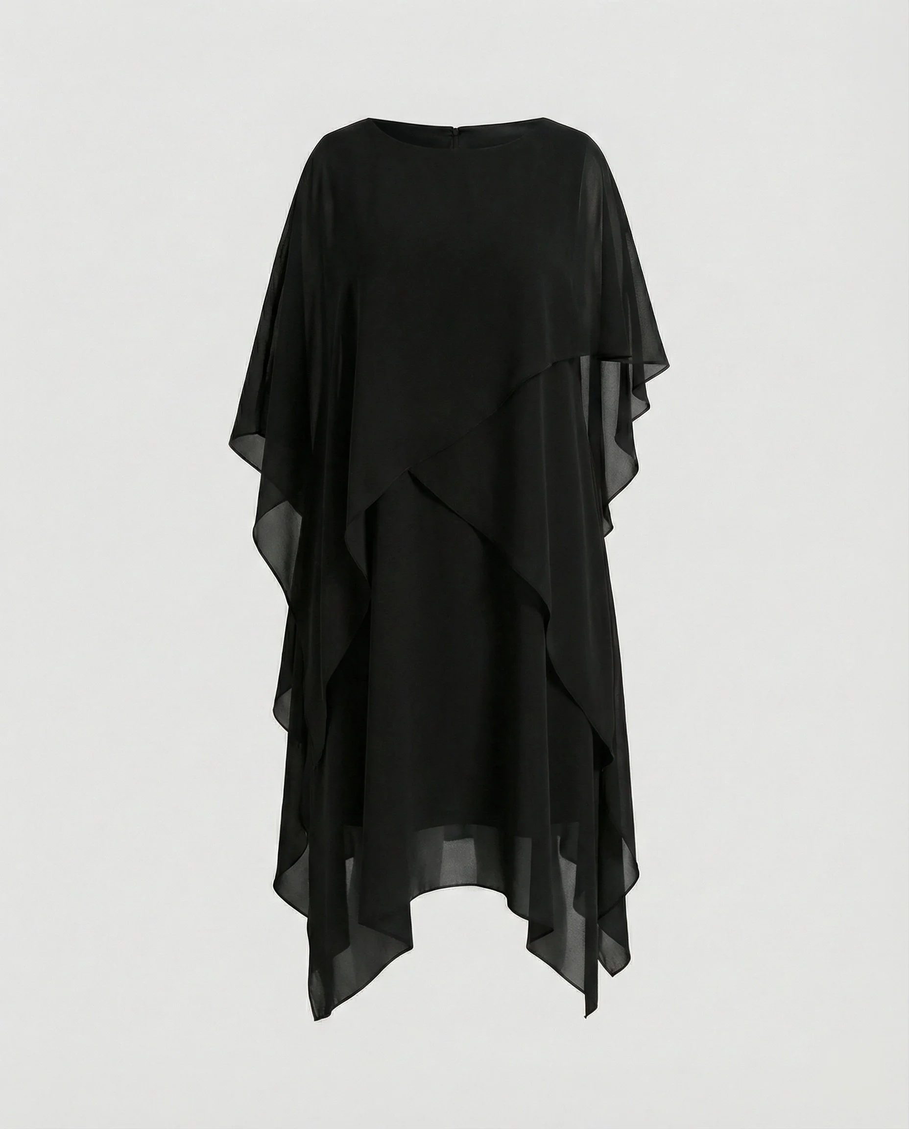 Damen Abendkleid Lagenlook elegant - Image 3