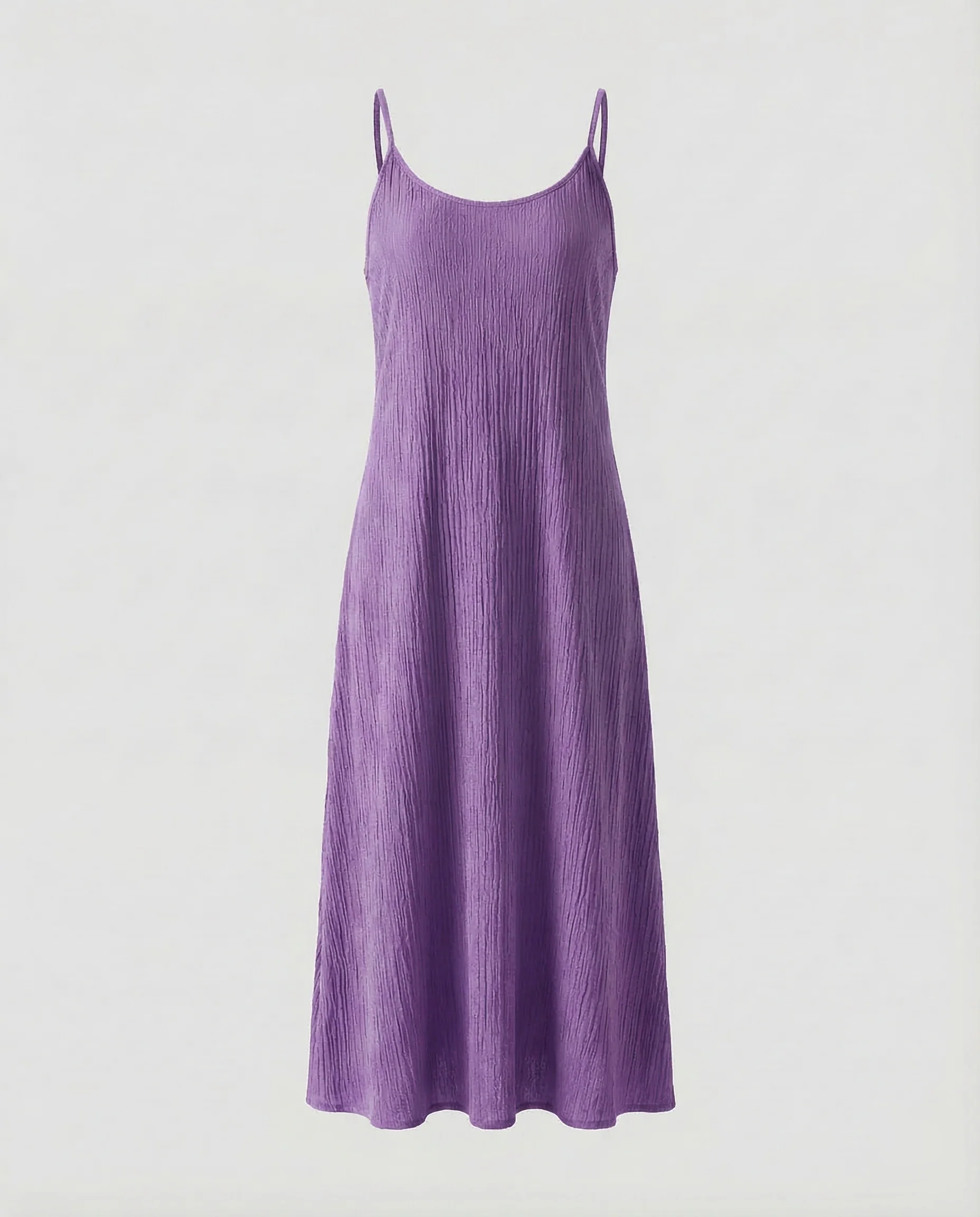 Damen Midikleid Spaghettiträger - Image 9
