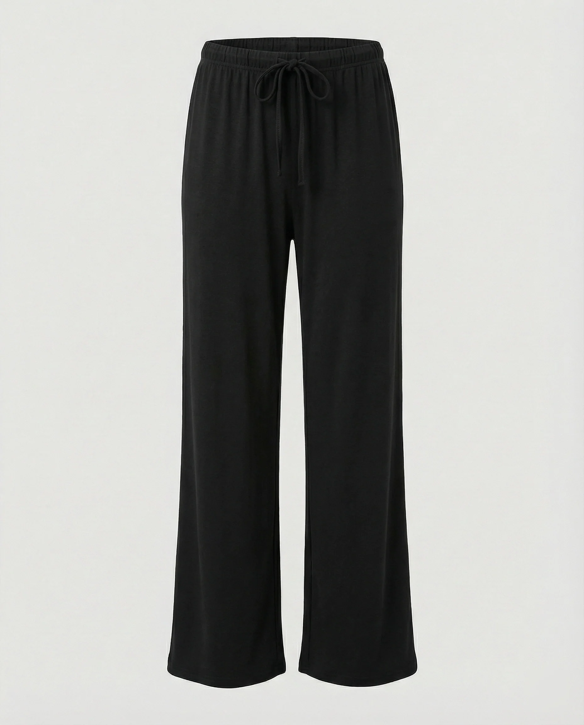 Damen Stoffhose Damen weit Jersey - Image 6