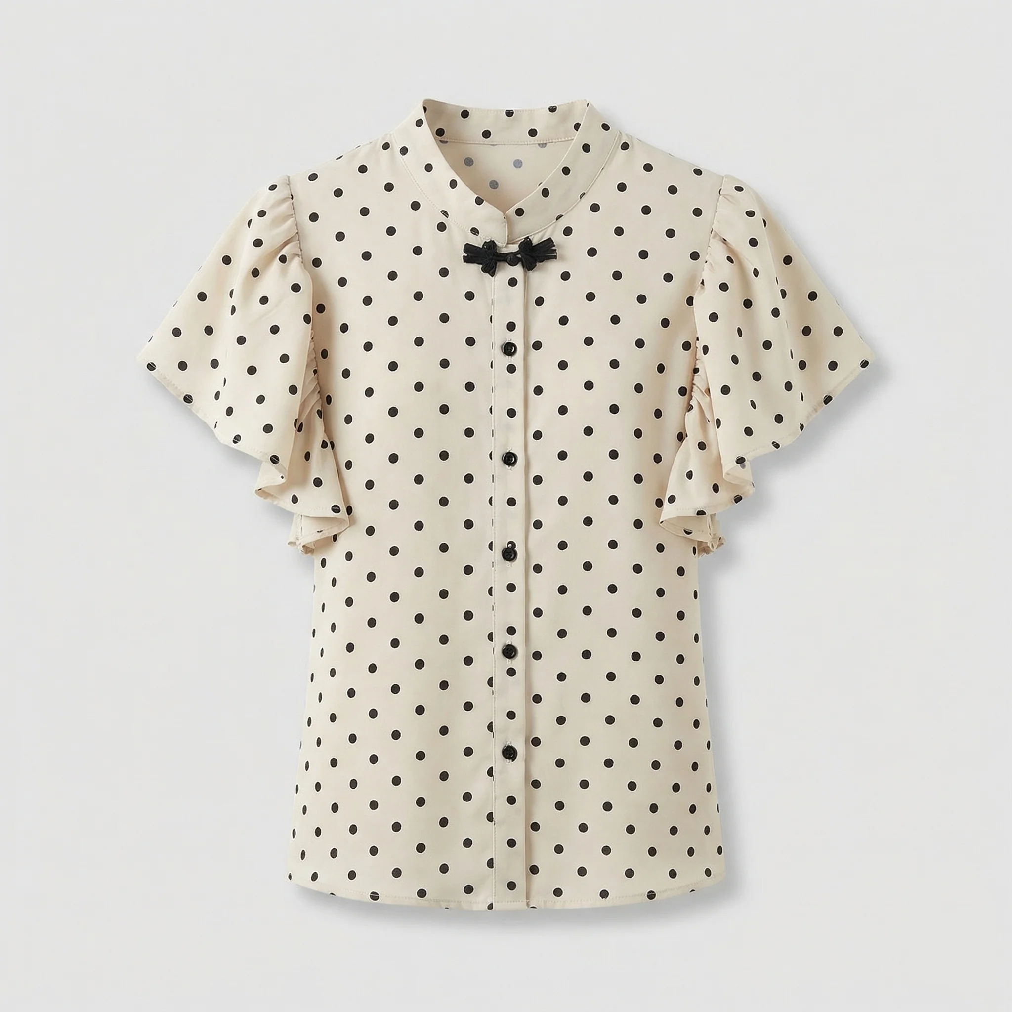 Damen Chiffonbluse mit Blumenprint - Image 5
