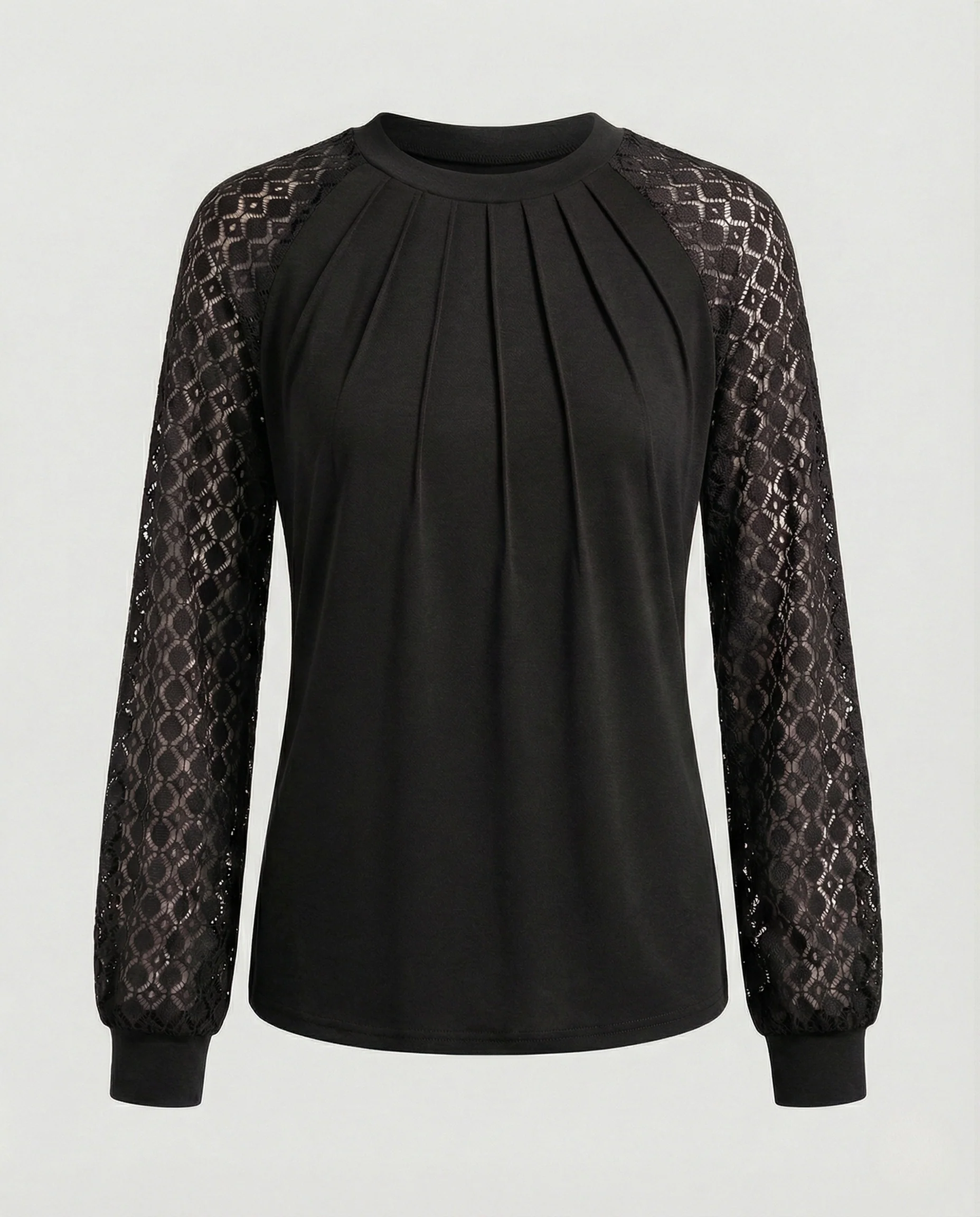 Damen Bluse Spitze elegant - Image 7