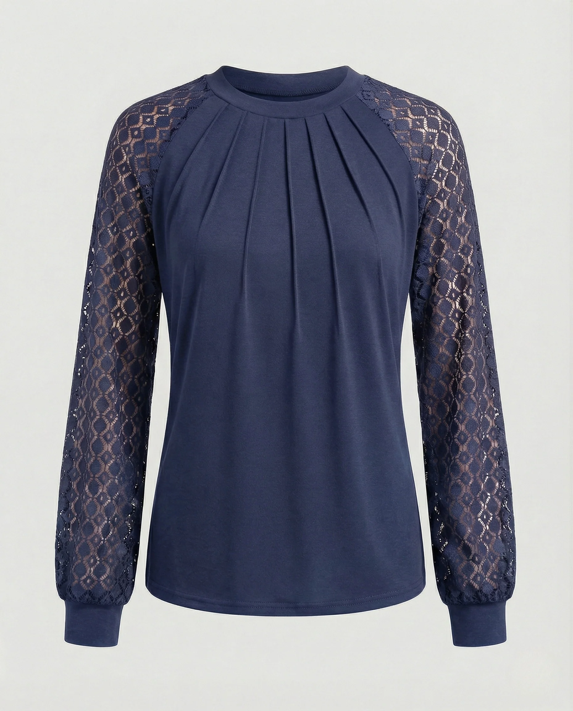 Damen Bluse Spitze elegant - Image 9