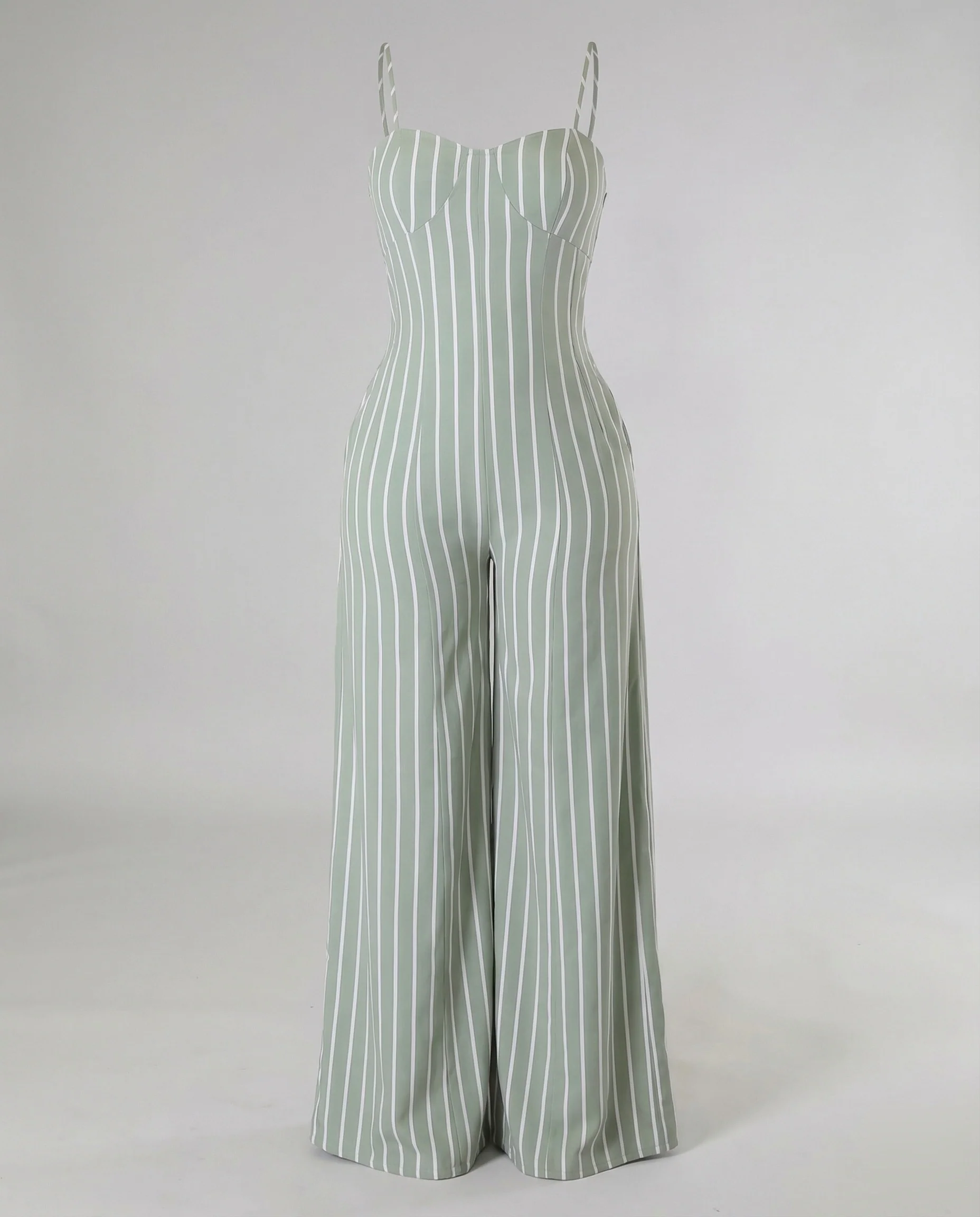 Damen Jumpsuit elegant Spaghettiträger - Image 5