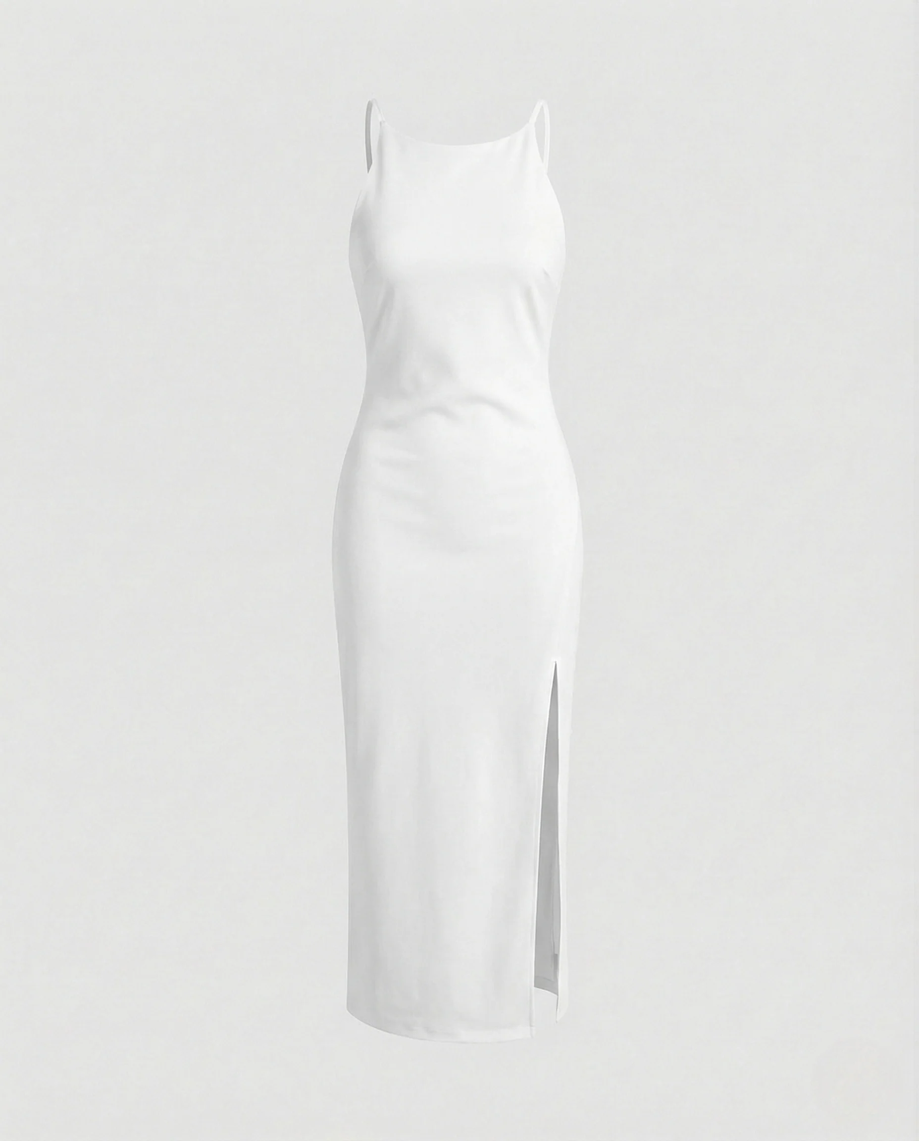 Damen Figurbetontes Abendkleid mit Beinschlitz - Image 7