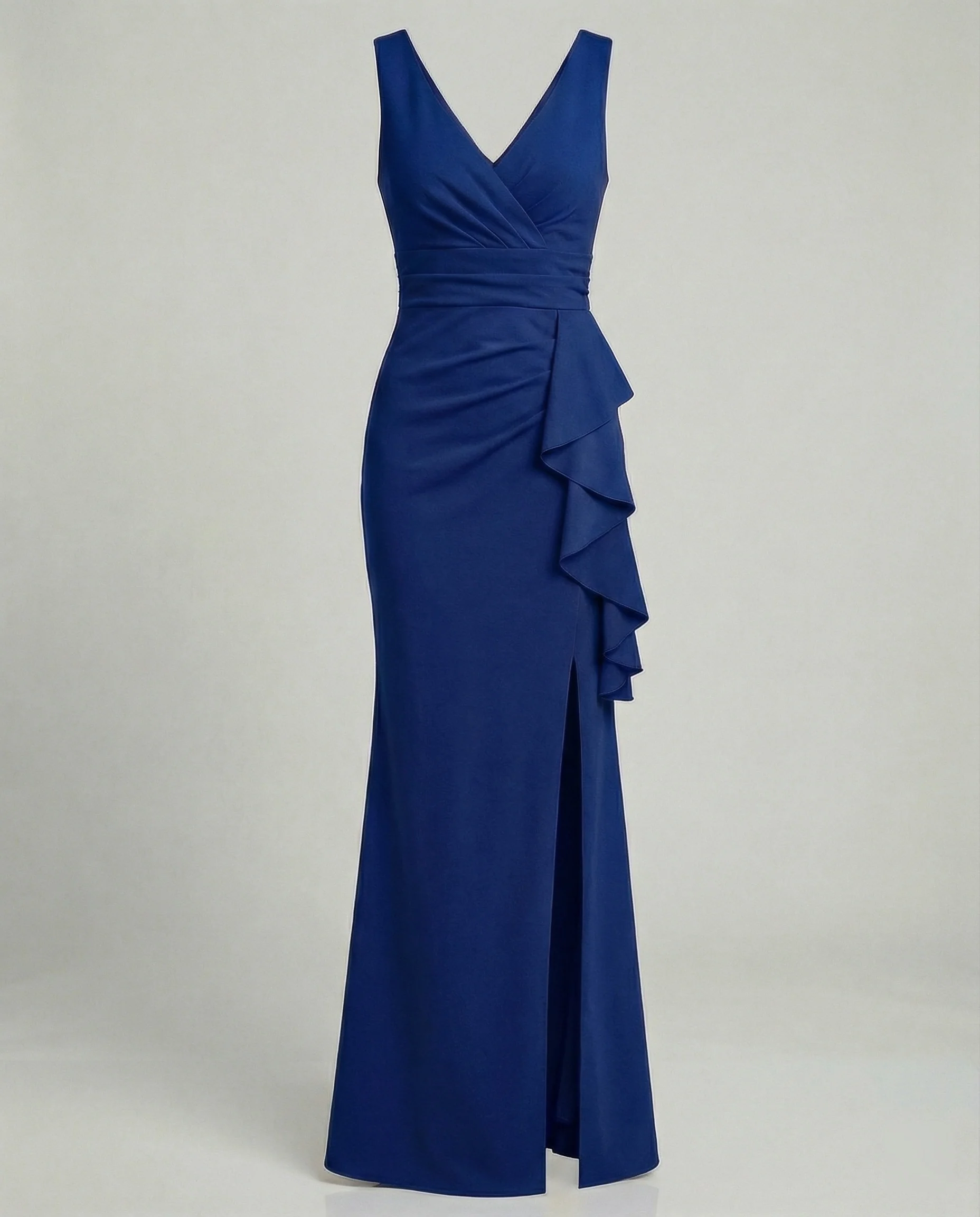 Figurbetontes Abendkleid mit V-Ausschnitt - Image 5