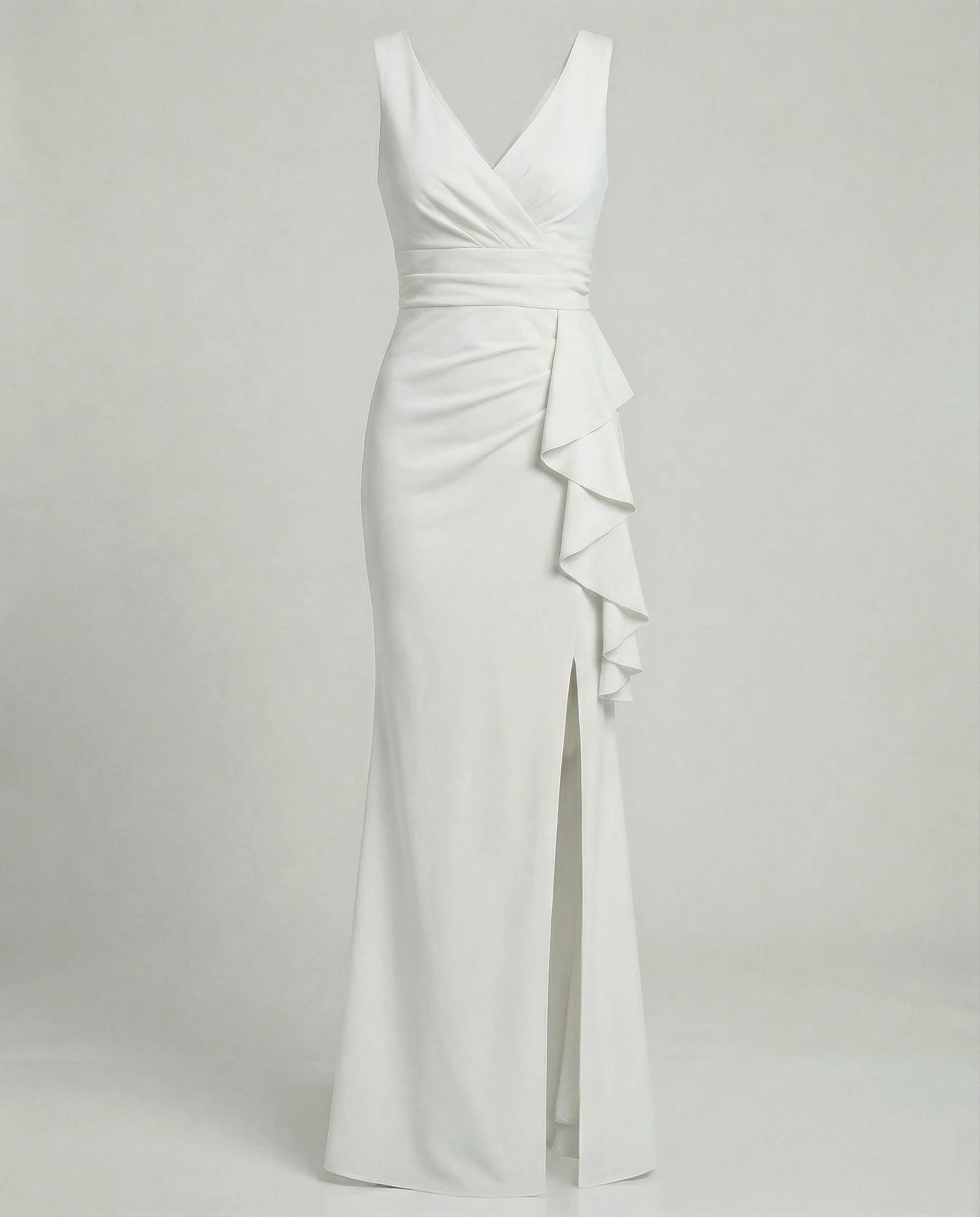 Figurbetontes Abendkleid mit V-Ausschnitt - Image 9