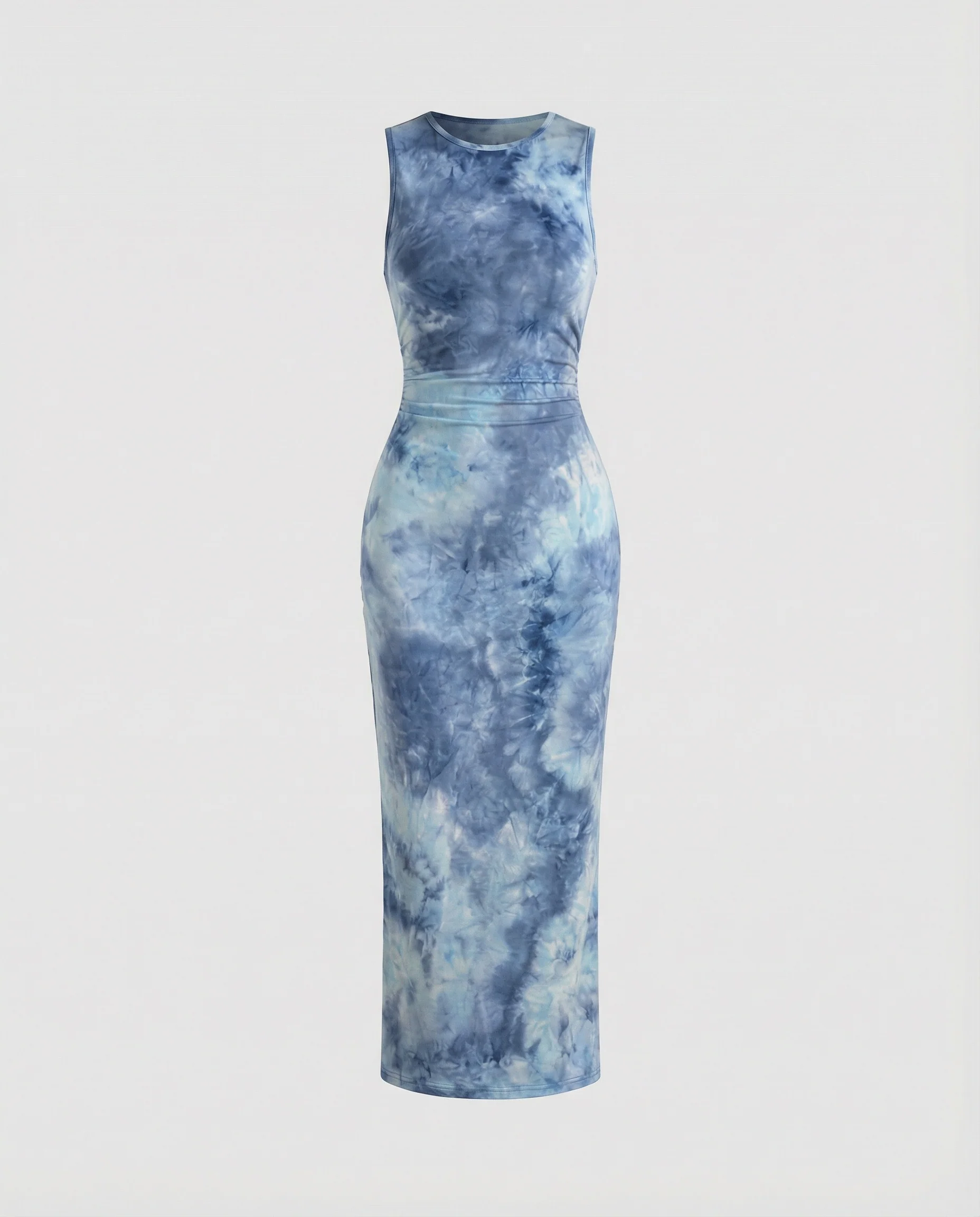 Damen Maxikleid Batik figurbetont - Image 5